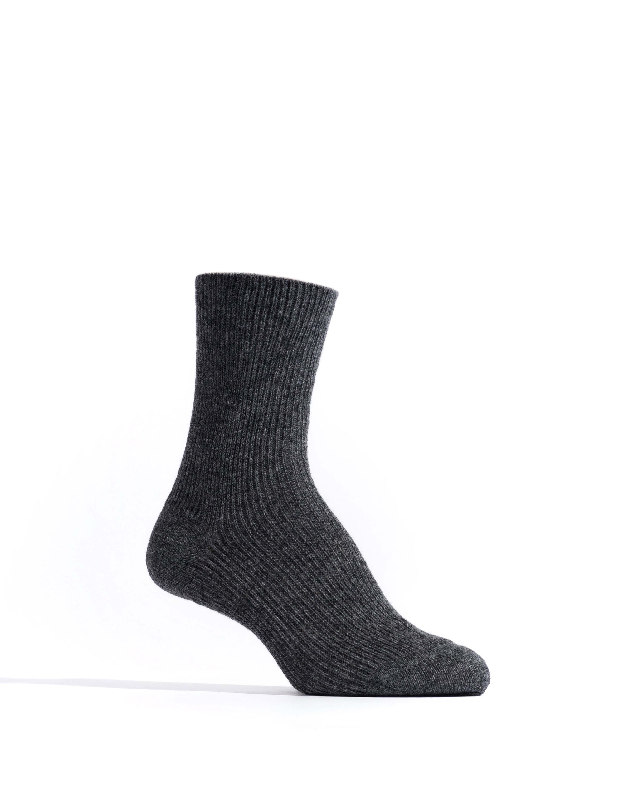 Lanai cashmere socks 70% wool 30% cashmere Dark grey