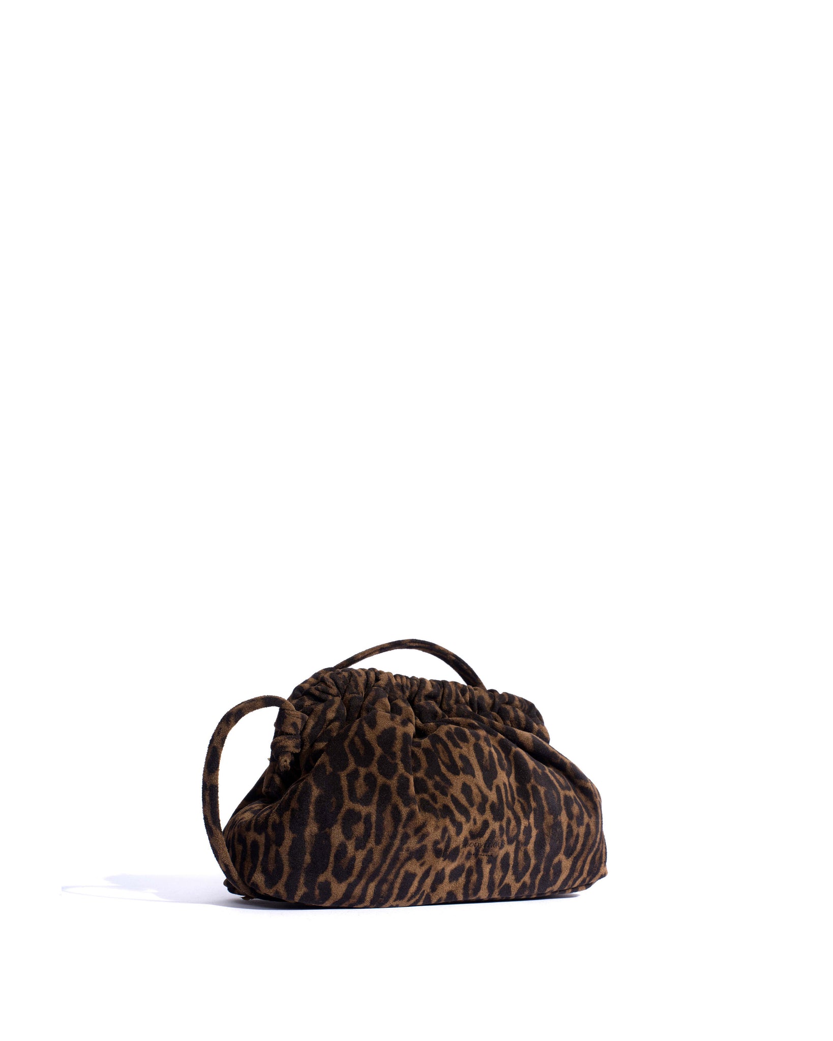 Hally petite cloud bag Calf suede print Jaguar - Anonymous Copenhagen Bags