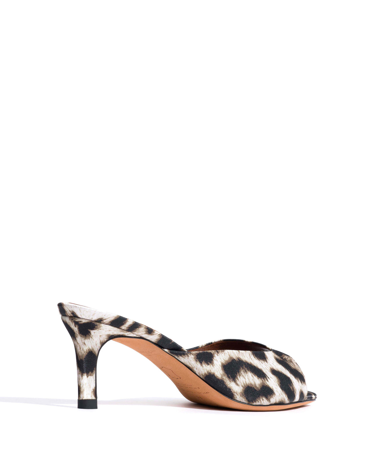 Mazy 55 Satin print Snow leopard