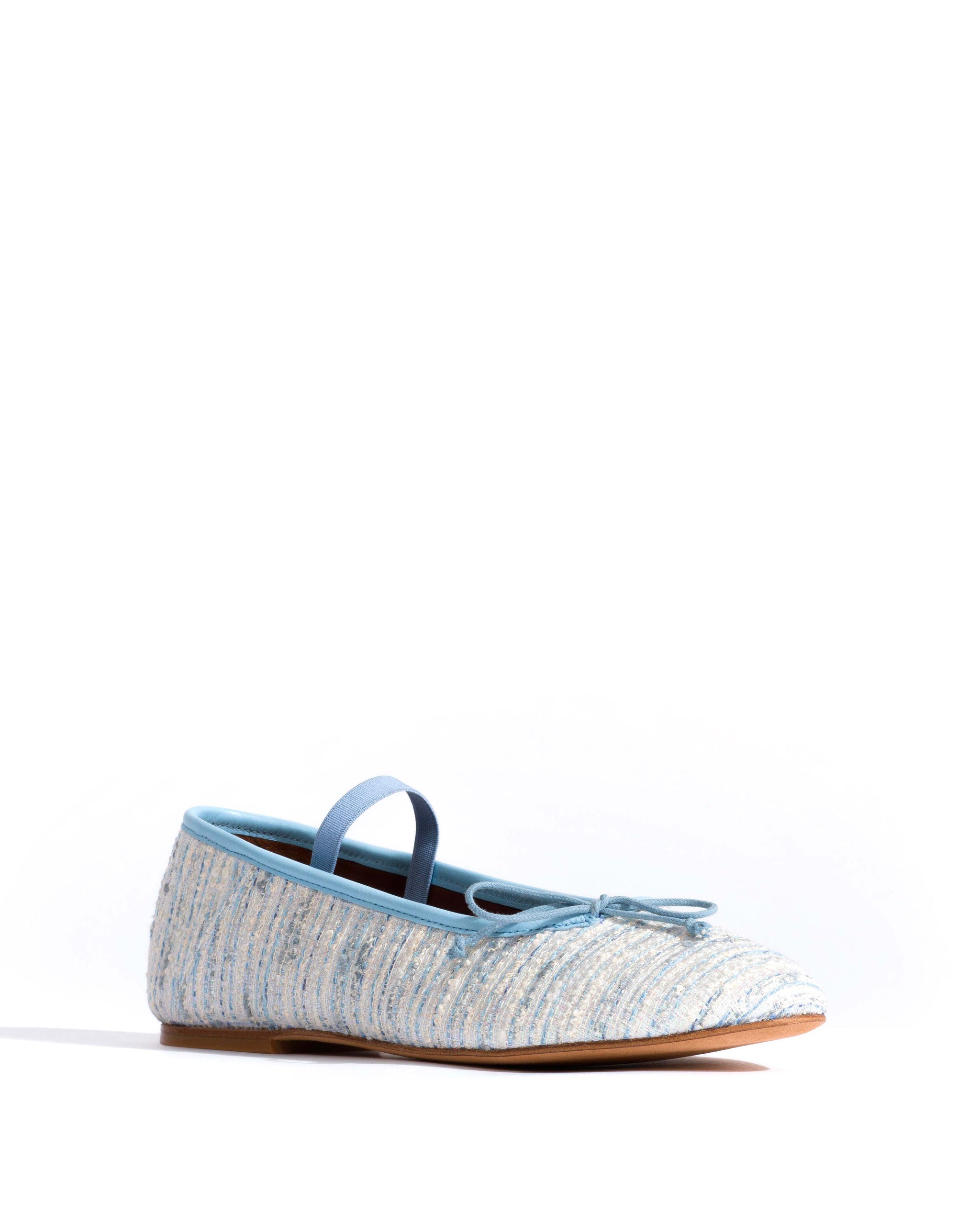 Rhina Boucle White porcelain blue - Anonymous Copenhagen Shoes