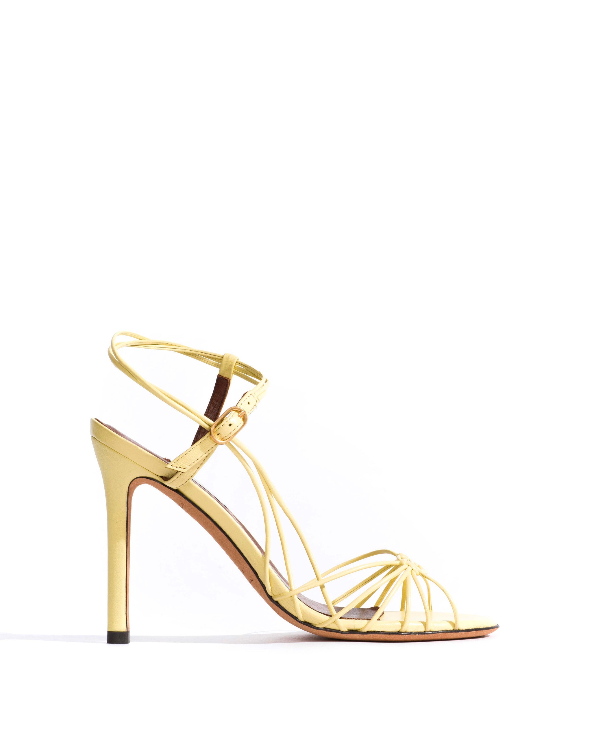 Savannah 100 hand-braided Shiny lamb Pineapple ice - Anonymous Copenhagen Heels
