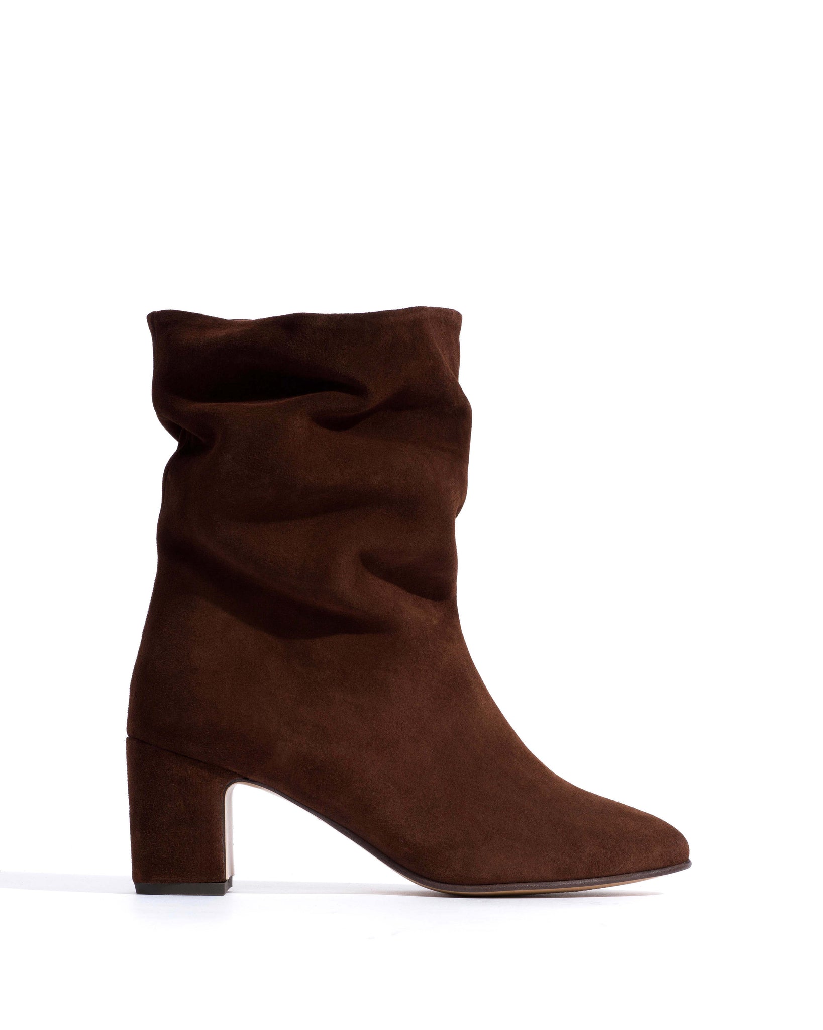 Lully 55 Calf suede Chocolate
