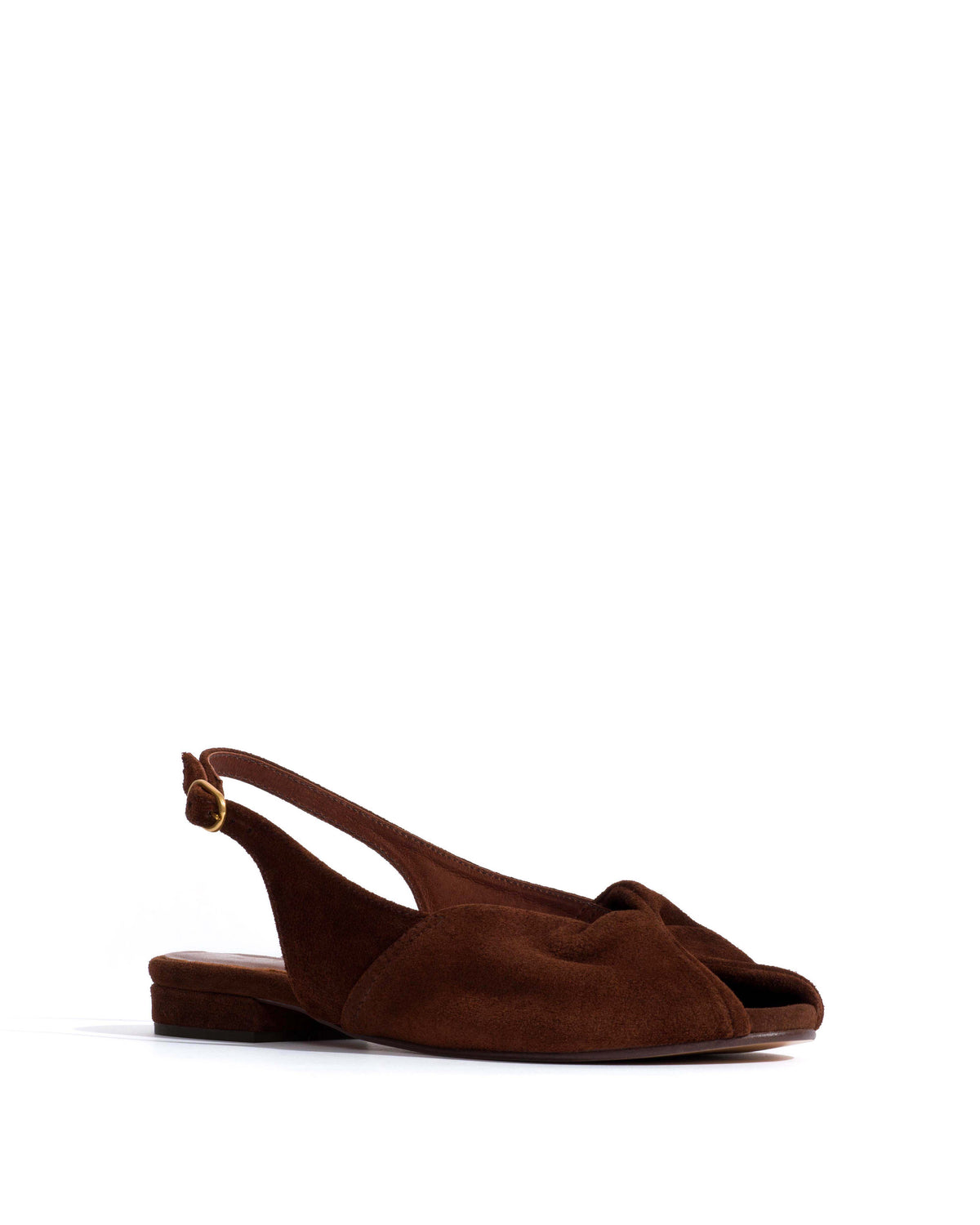 Magda 20 Calf suede Chocolate