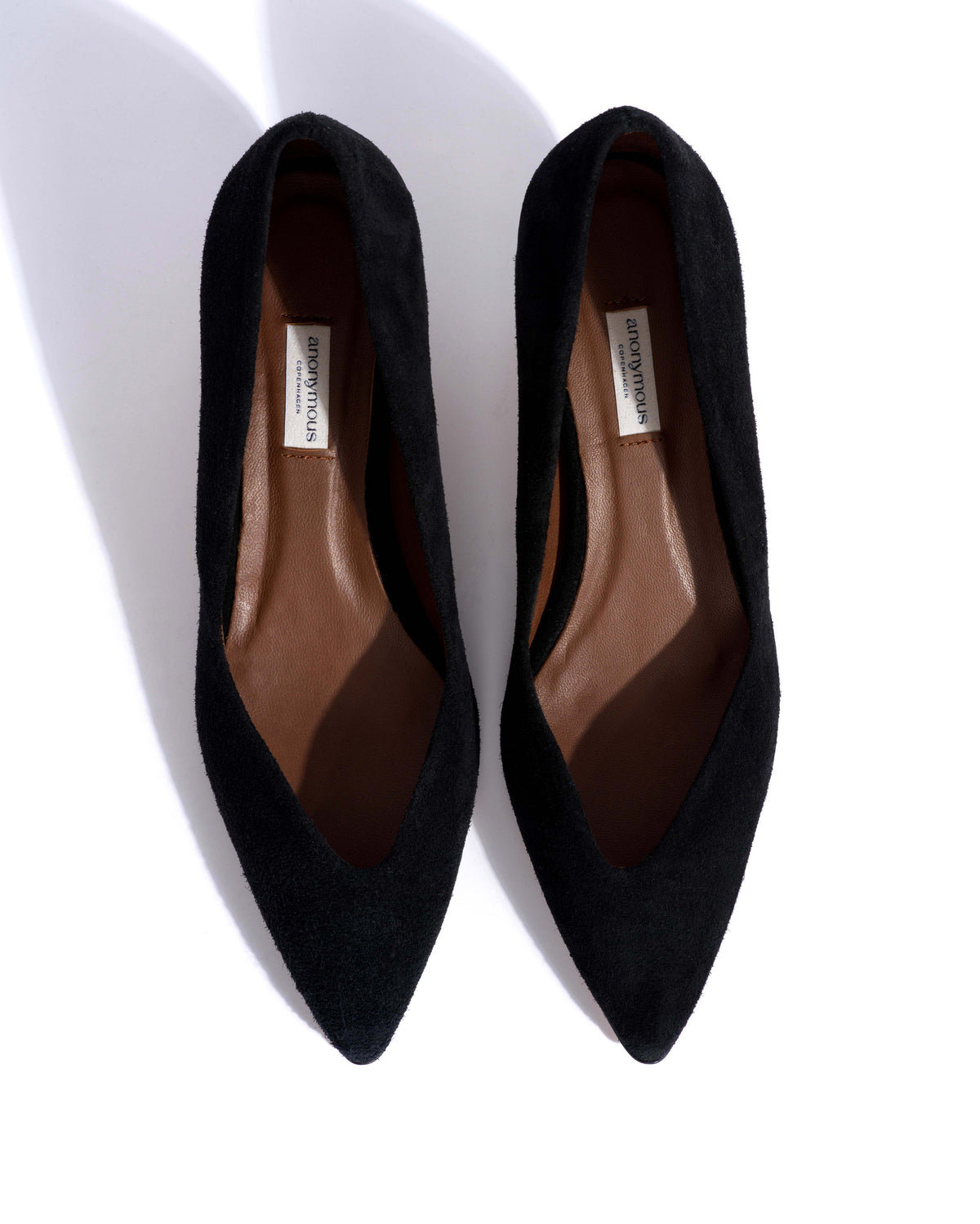 Trini 40 stiletto Calf suede Black