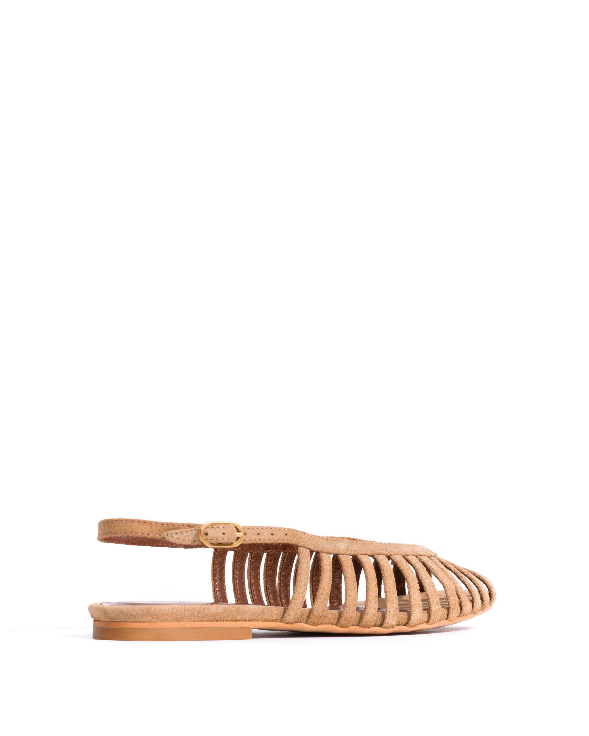 Carminho 10 Calf suede Scirocco - Anonymous Copenhagen Flat sandals