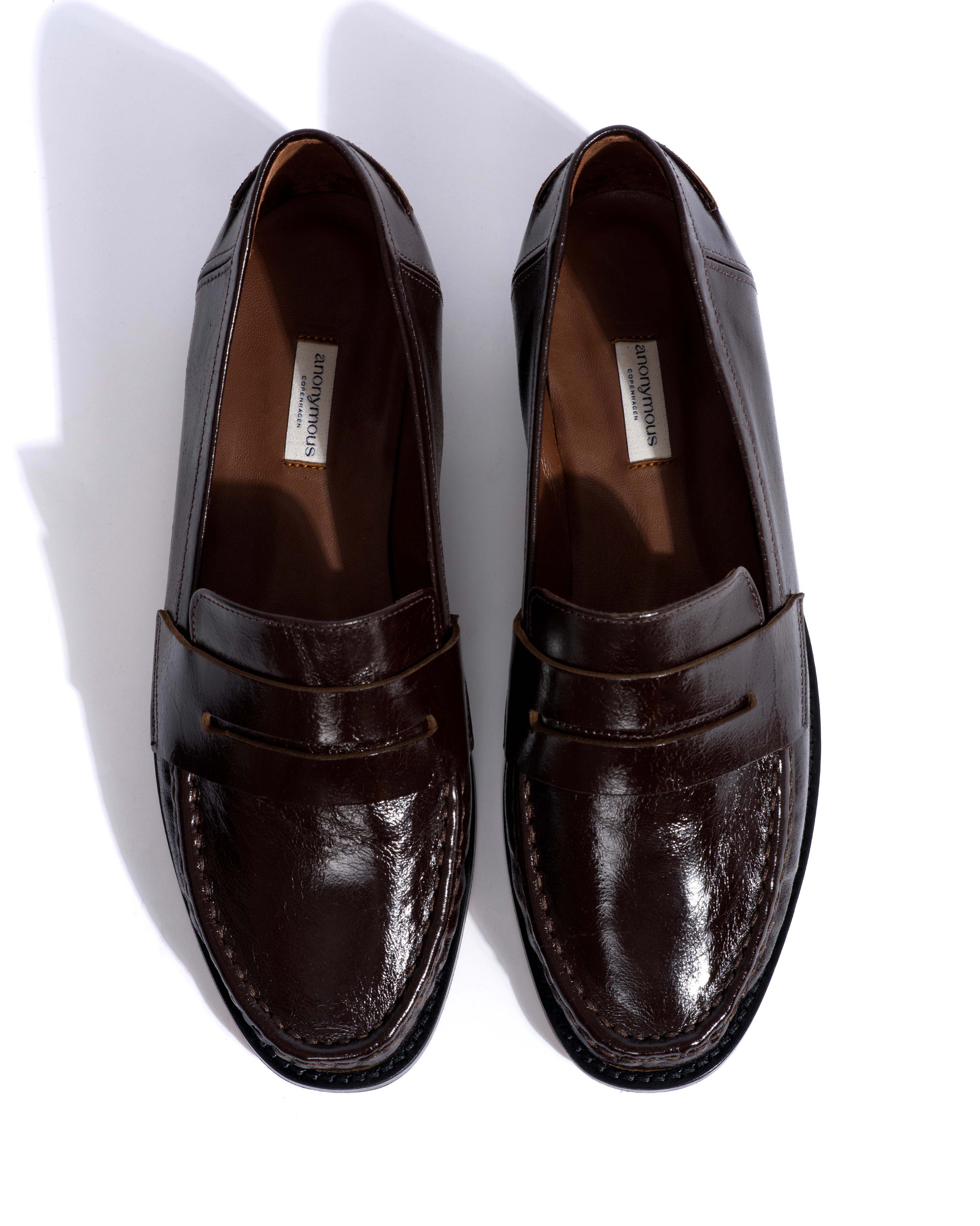 Jesha Crinkled soft calf Espresso brown