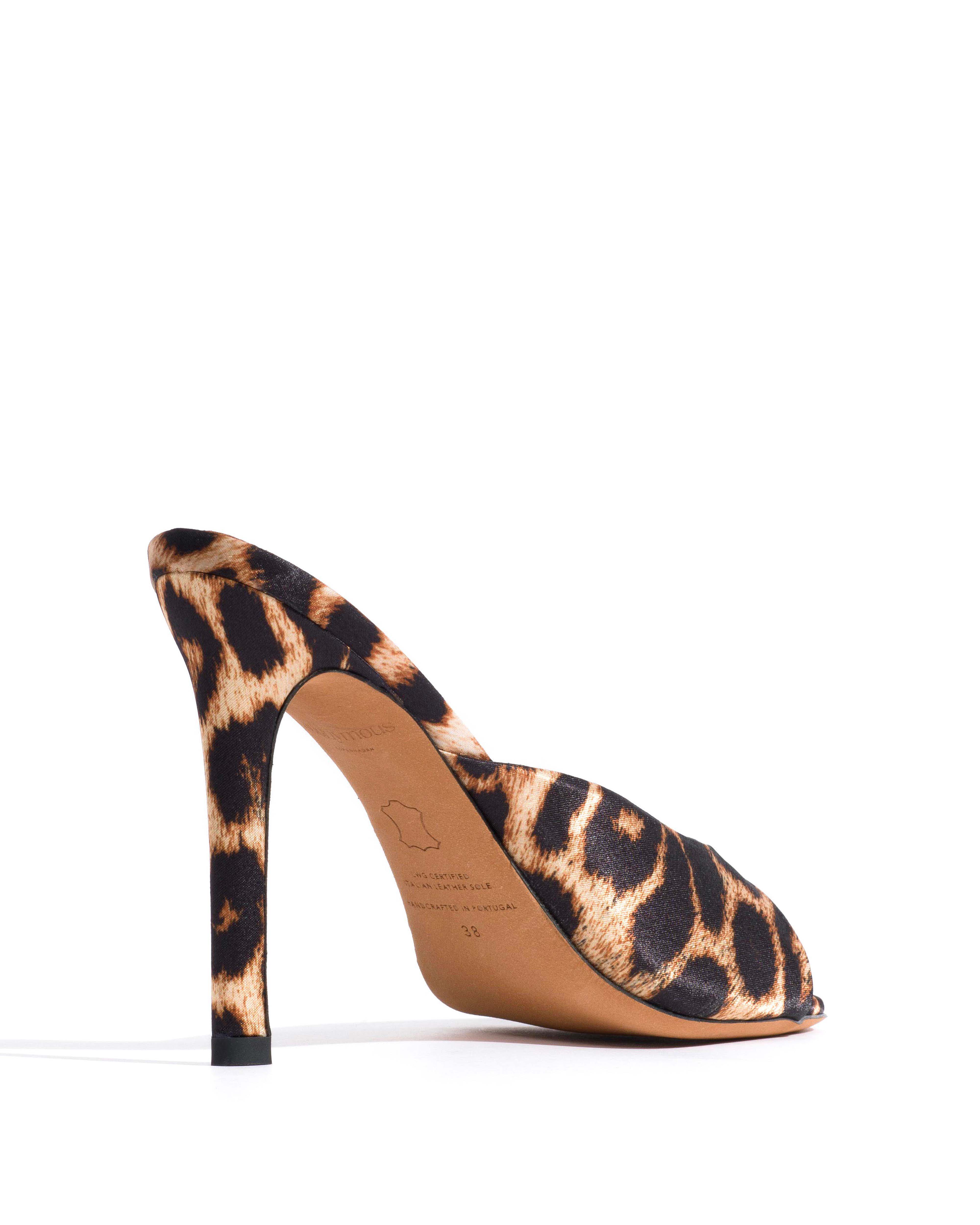 Mazy 100 Satin print Leopard