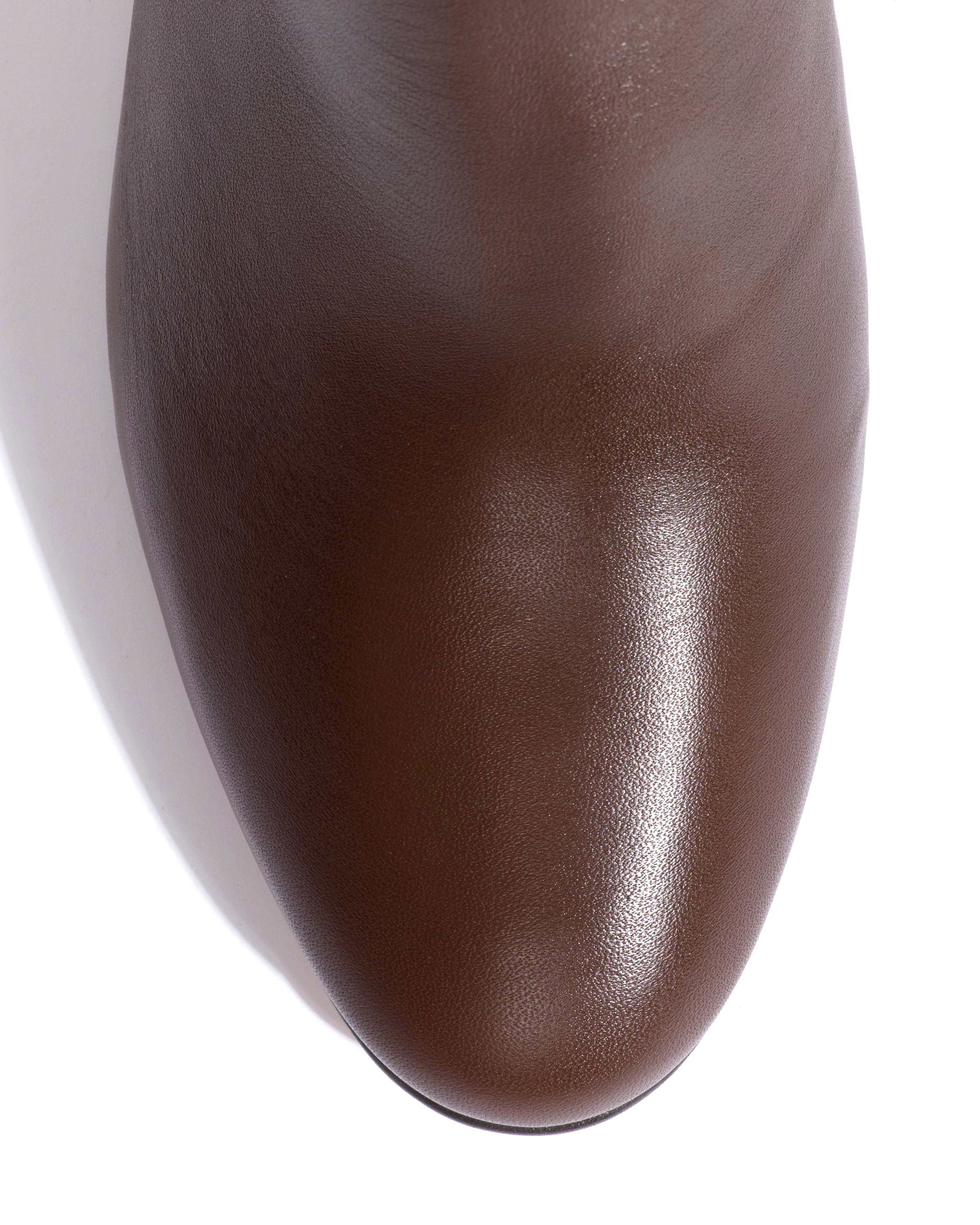 Hanny 55 Soft calf Chocolate