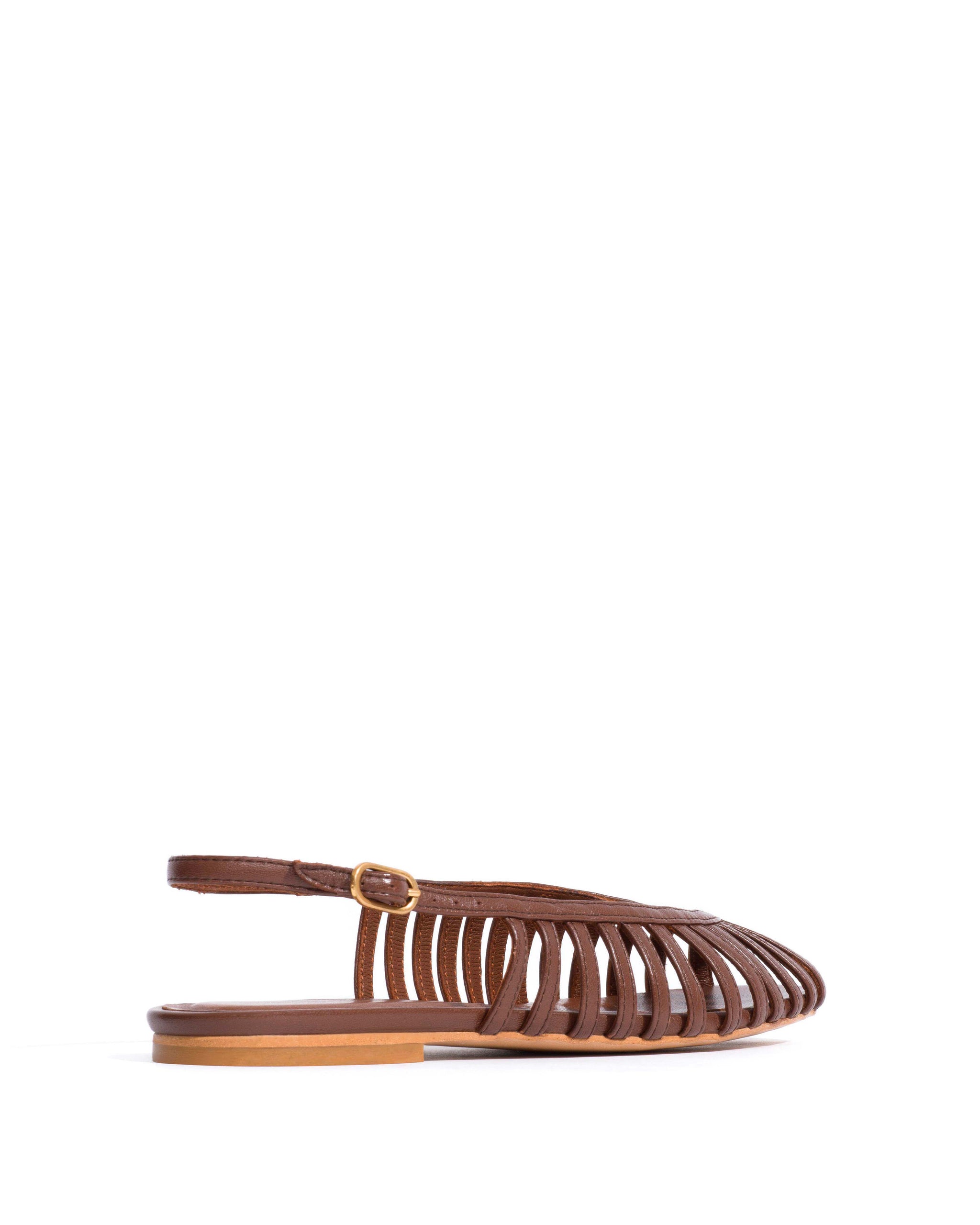 Carminho 10 Shiny lamb Chocolate - Anonymous Copenhagen Flat sandals