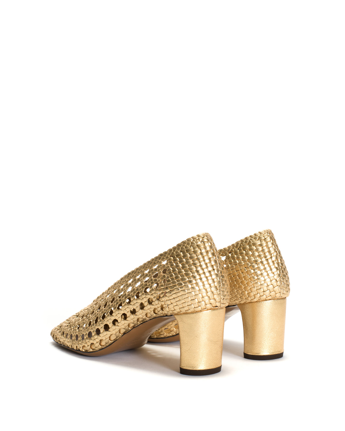 Sessi 60 hand-braided Hand-braided leather Gold