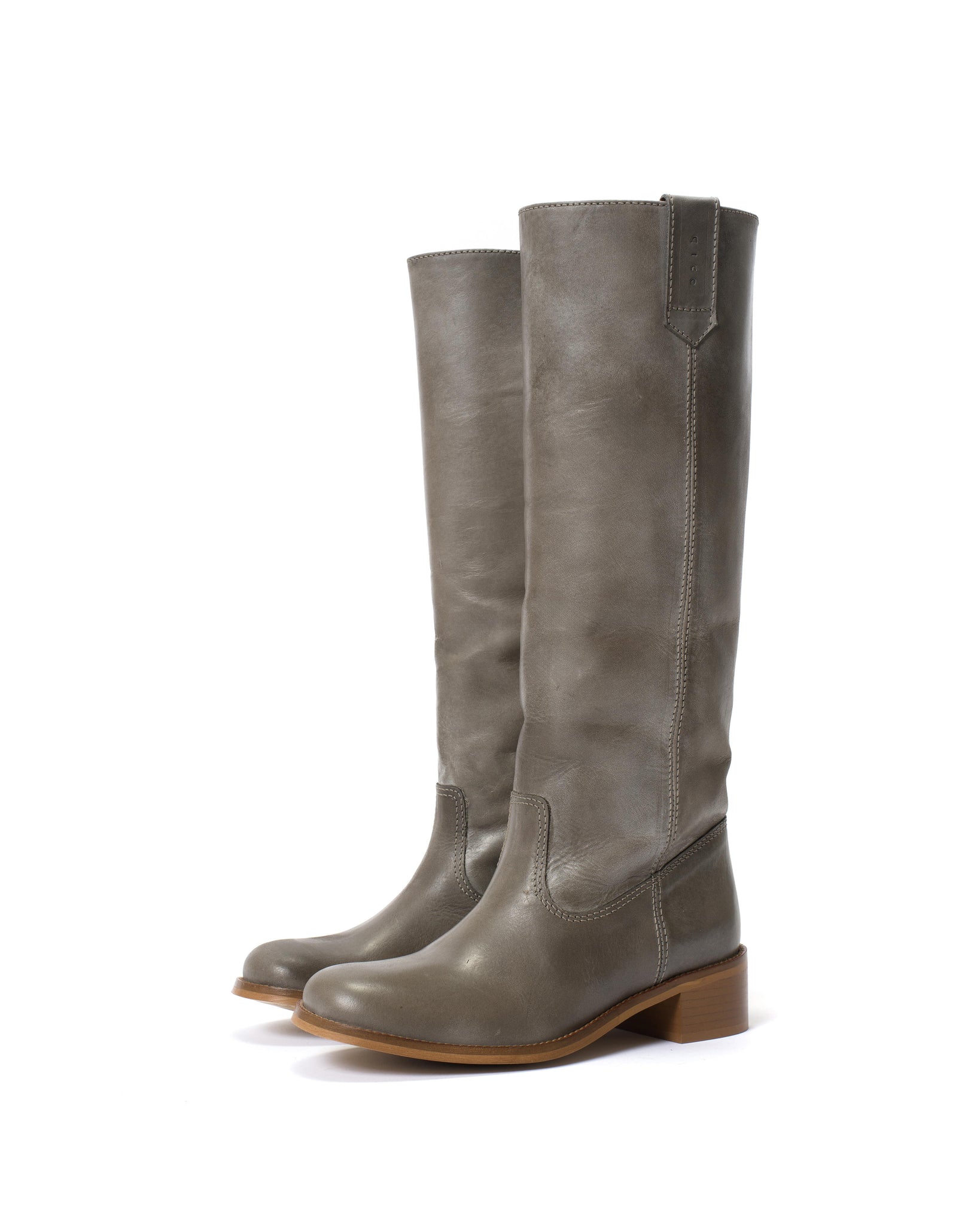 Dico Ann Escovado Concrete Grey - Dico Copenhagen: High shaft boots