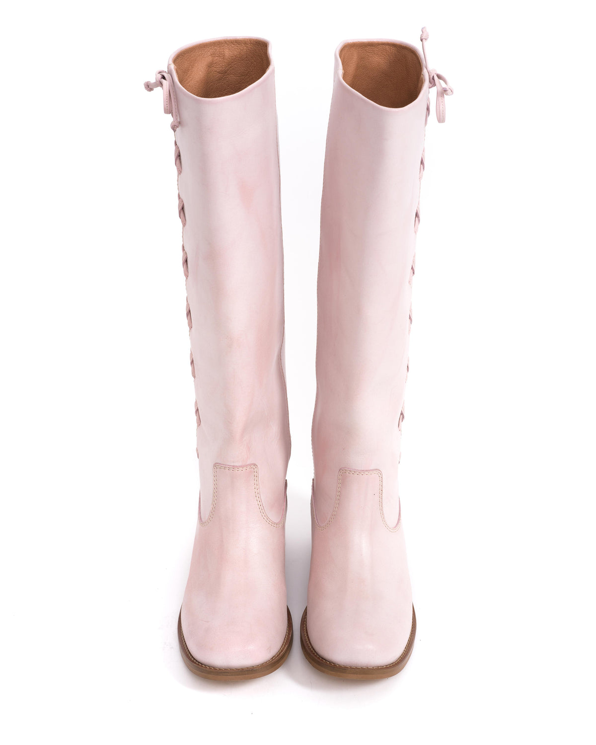 Dico Ann Side laces Escovado Pink