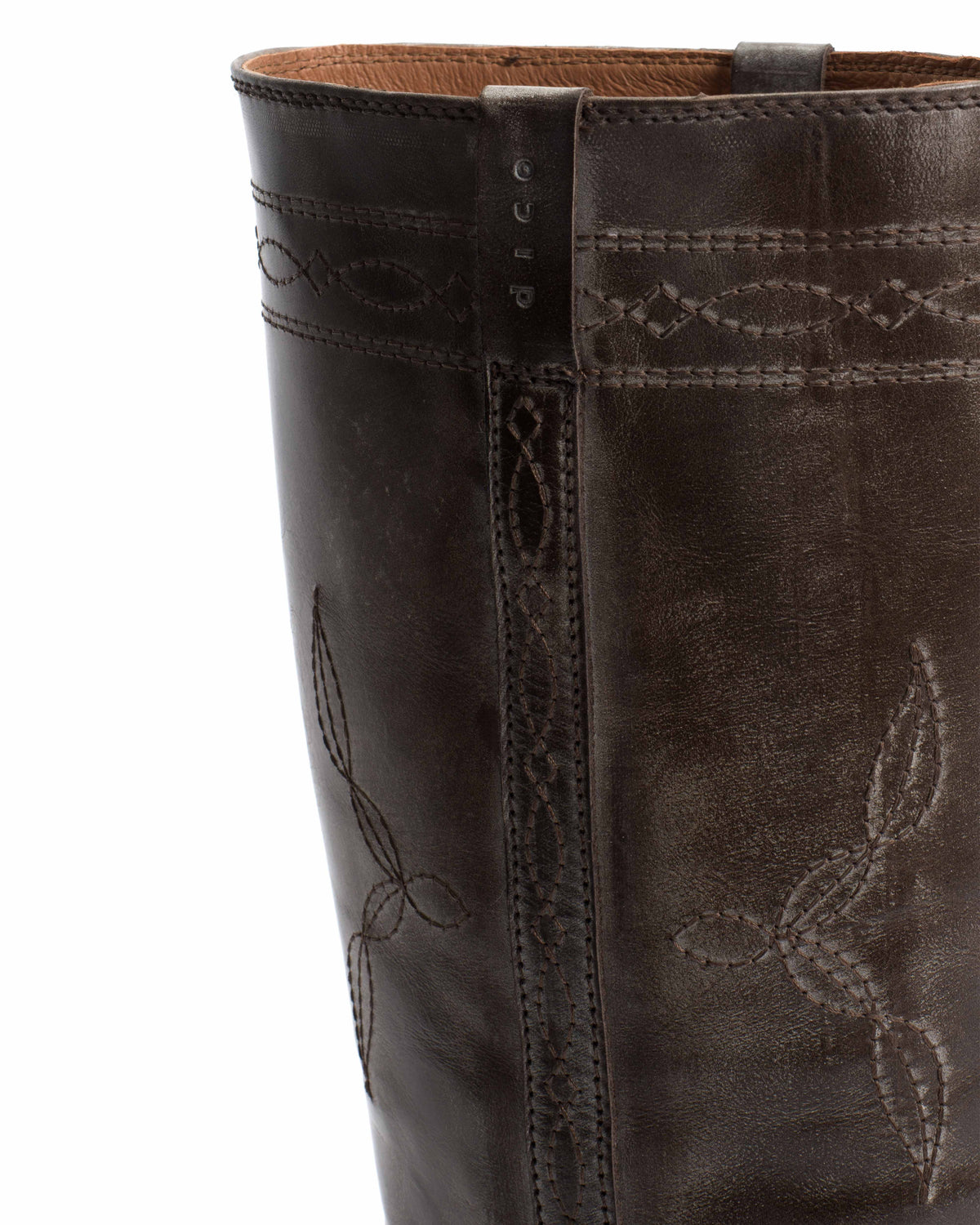 Dico Ann Western stitch Escovado Dark brown