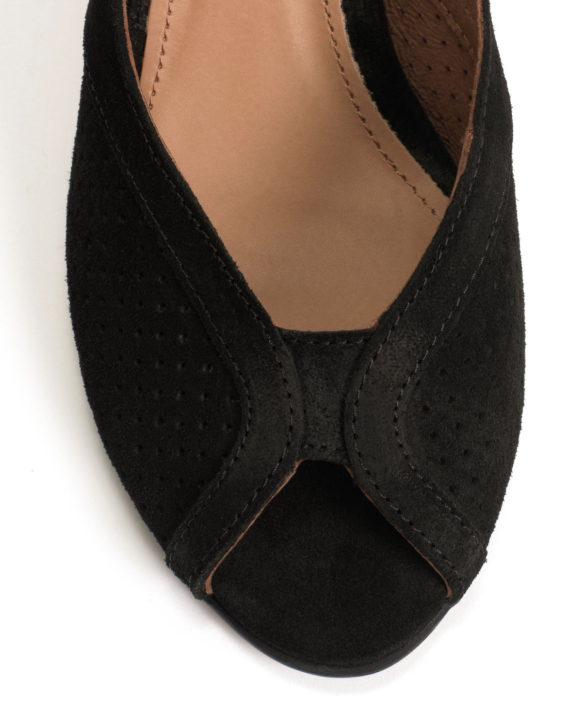 Alania Calf suede Black