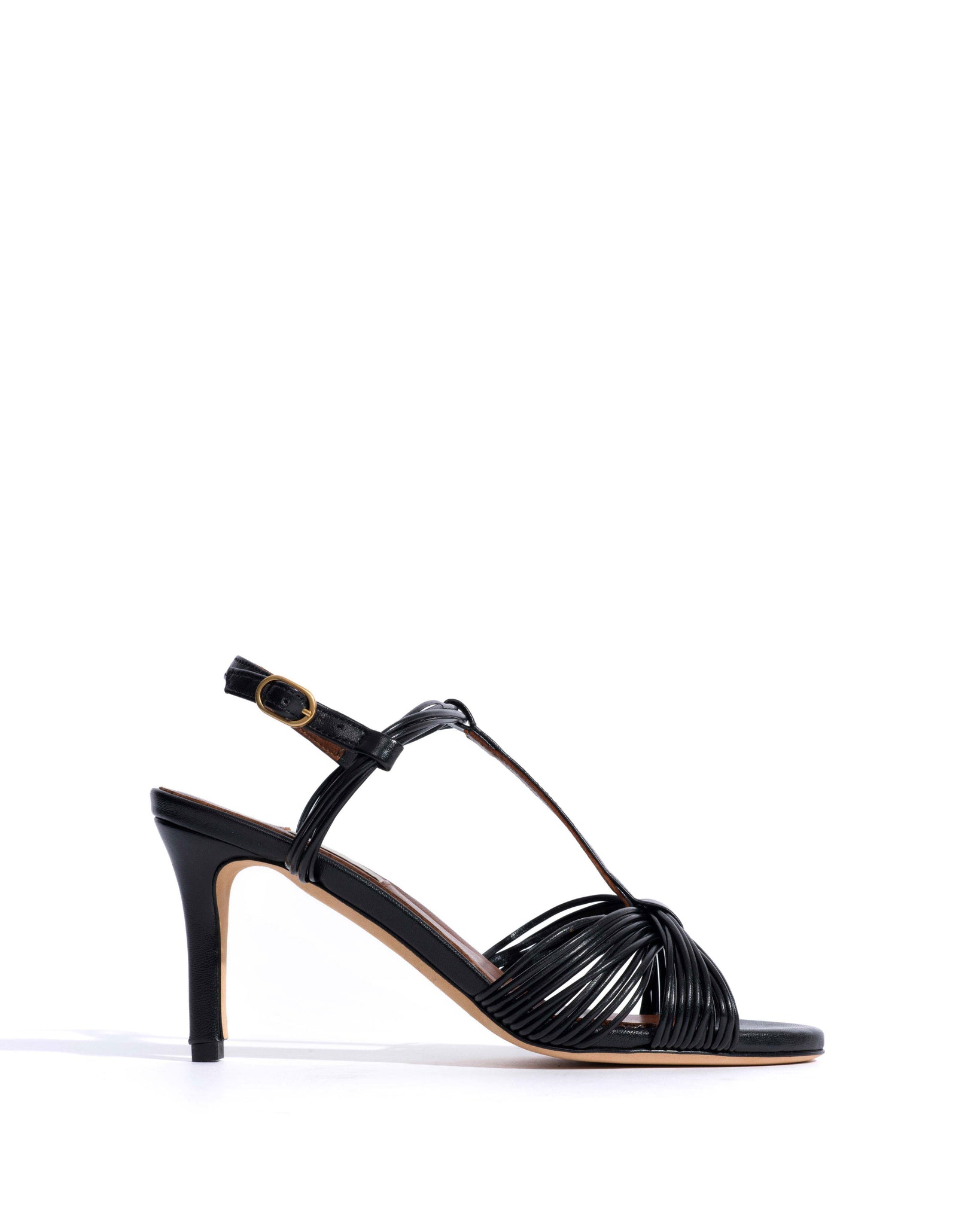 Alessandra 75 Shiny lamb Black