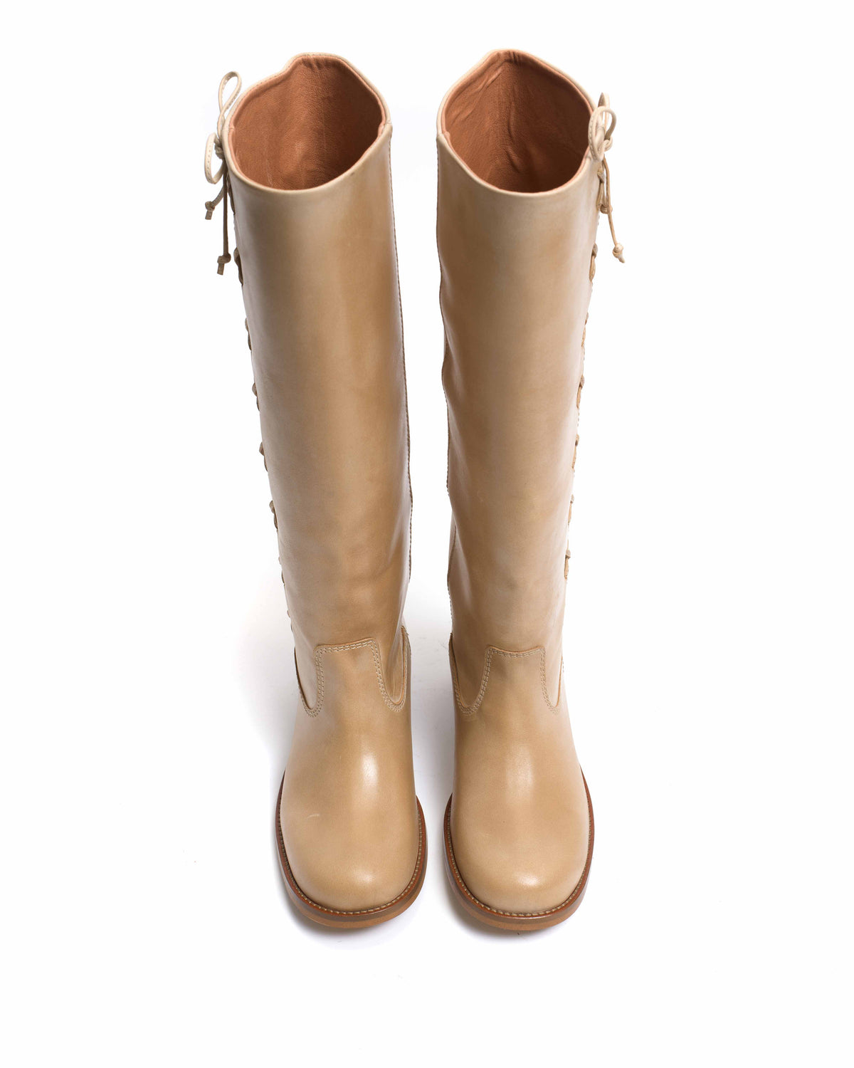 Dico Ann Side laces Escovado Light tan