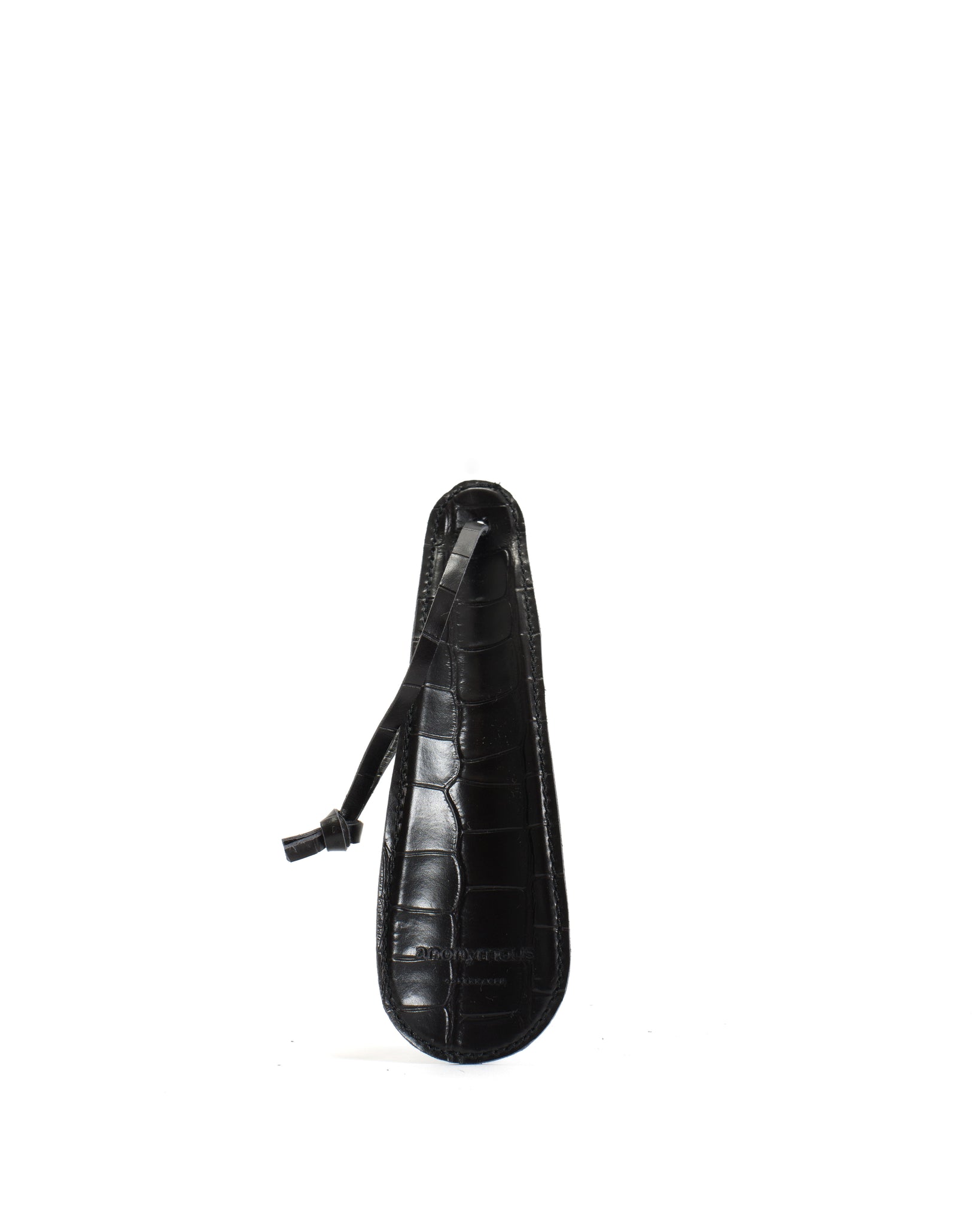 Shoehorn Croco calf Black - Anonymous Copenhagen