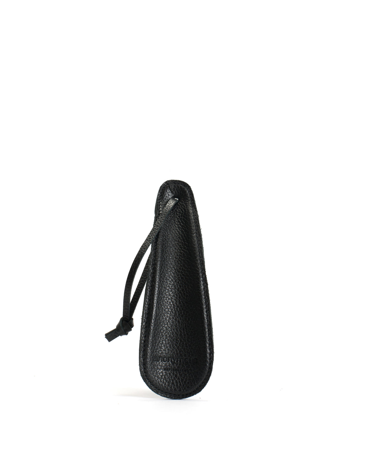 Shoehorn Pebbled soft calf Black