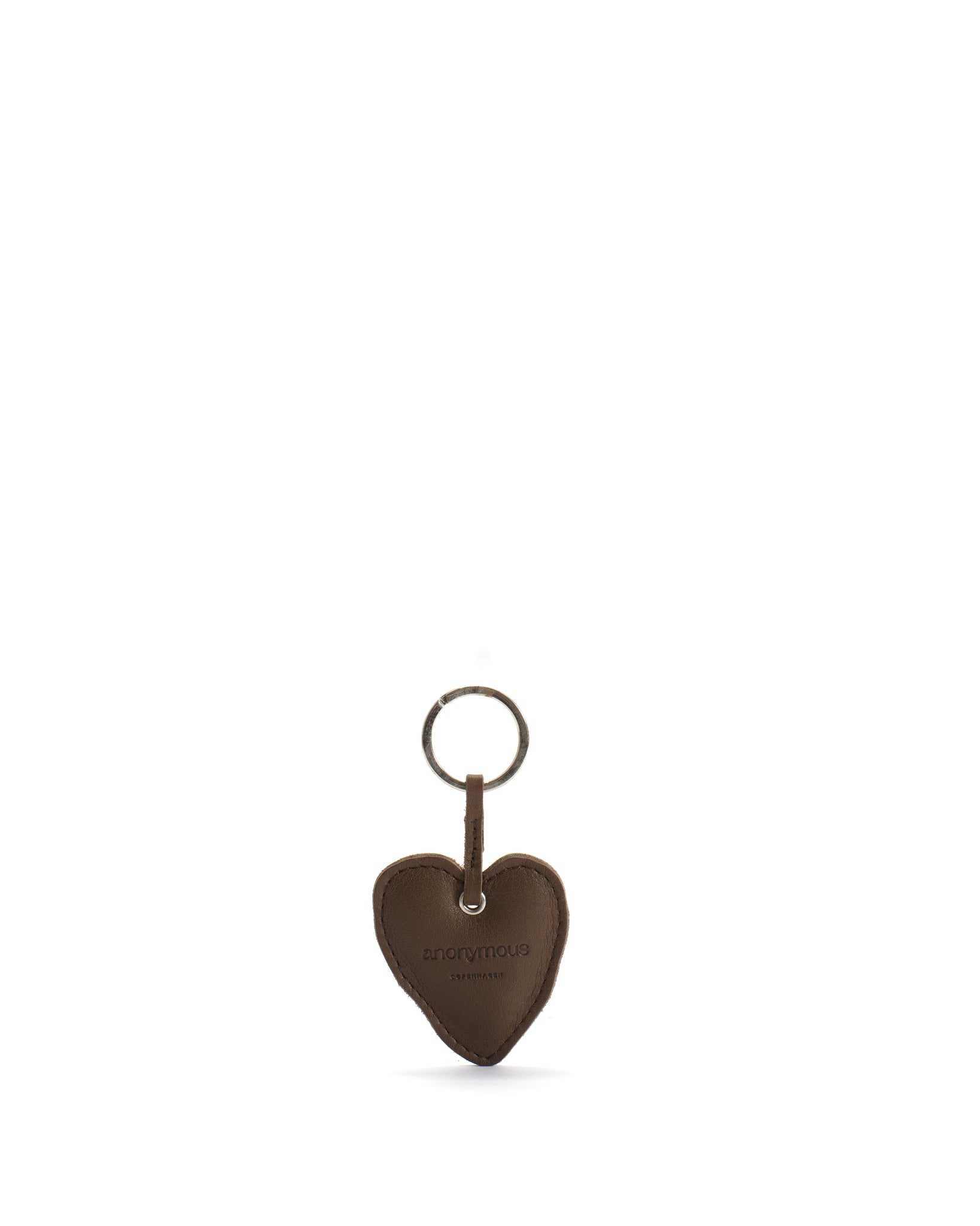 Keyring Soft calf Dark taupe - Anonymous Copenhagen