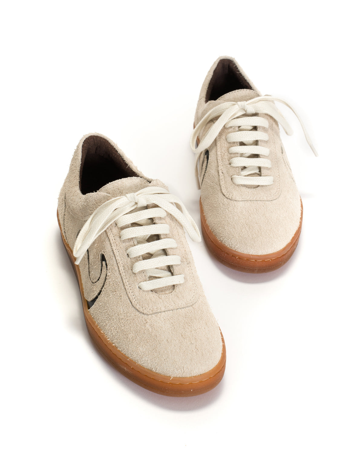Blaire hevea Plushed calf suede Vanilla cream