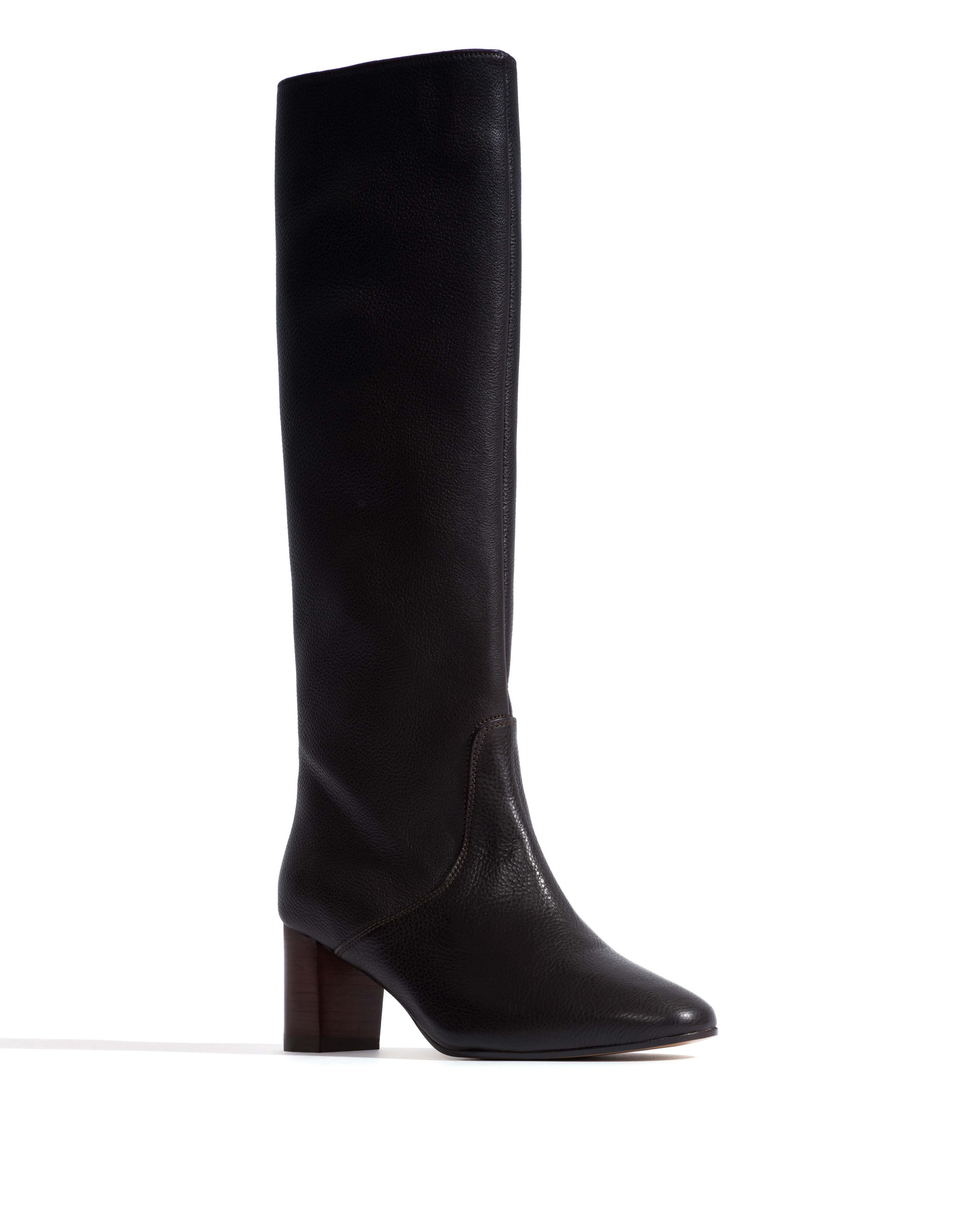 Henriette Natural grain soft calf Espresso brown