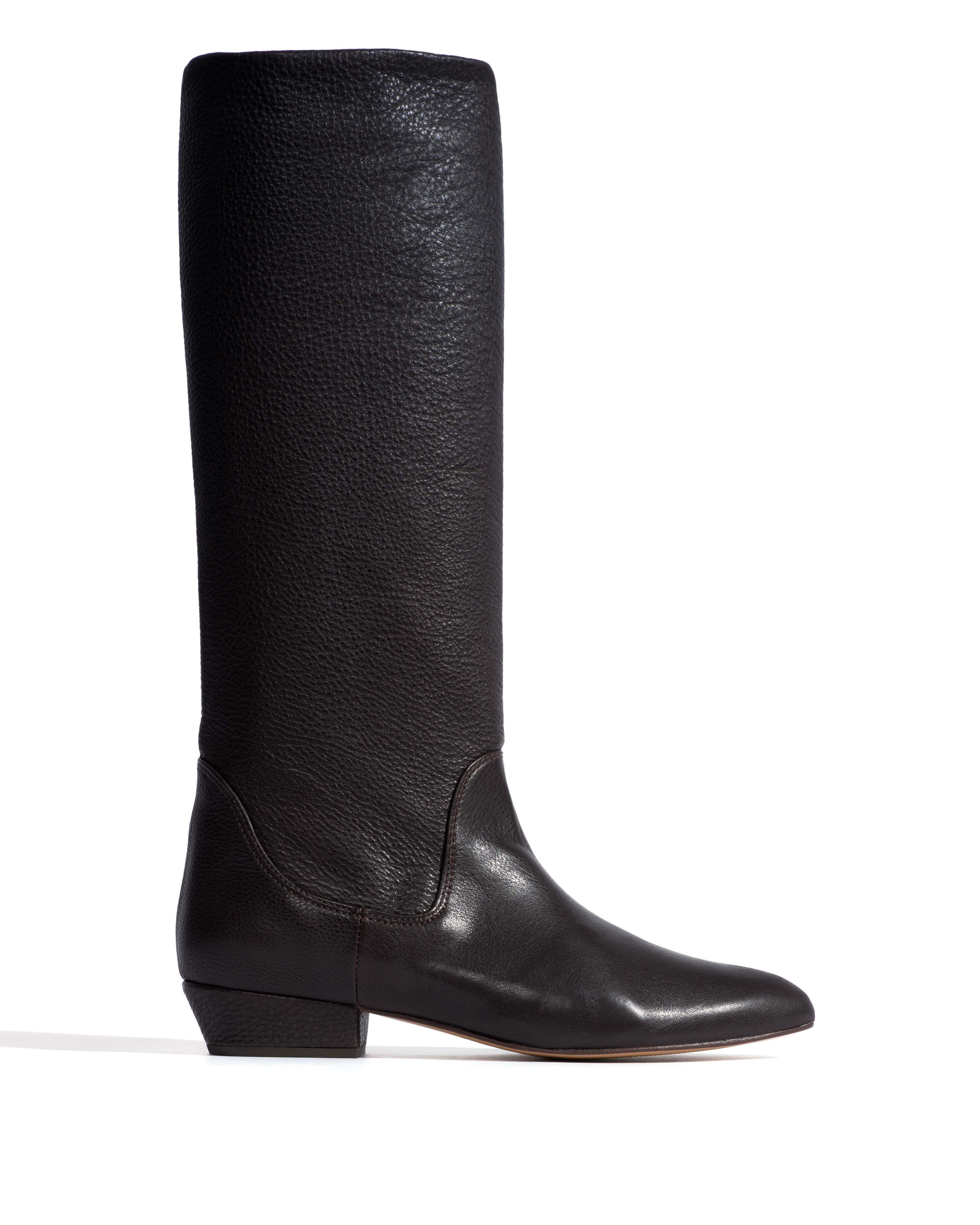 Valle 20 Natural grain soft calf Black