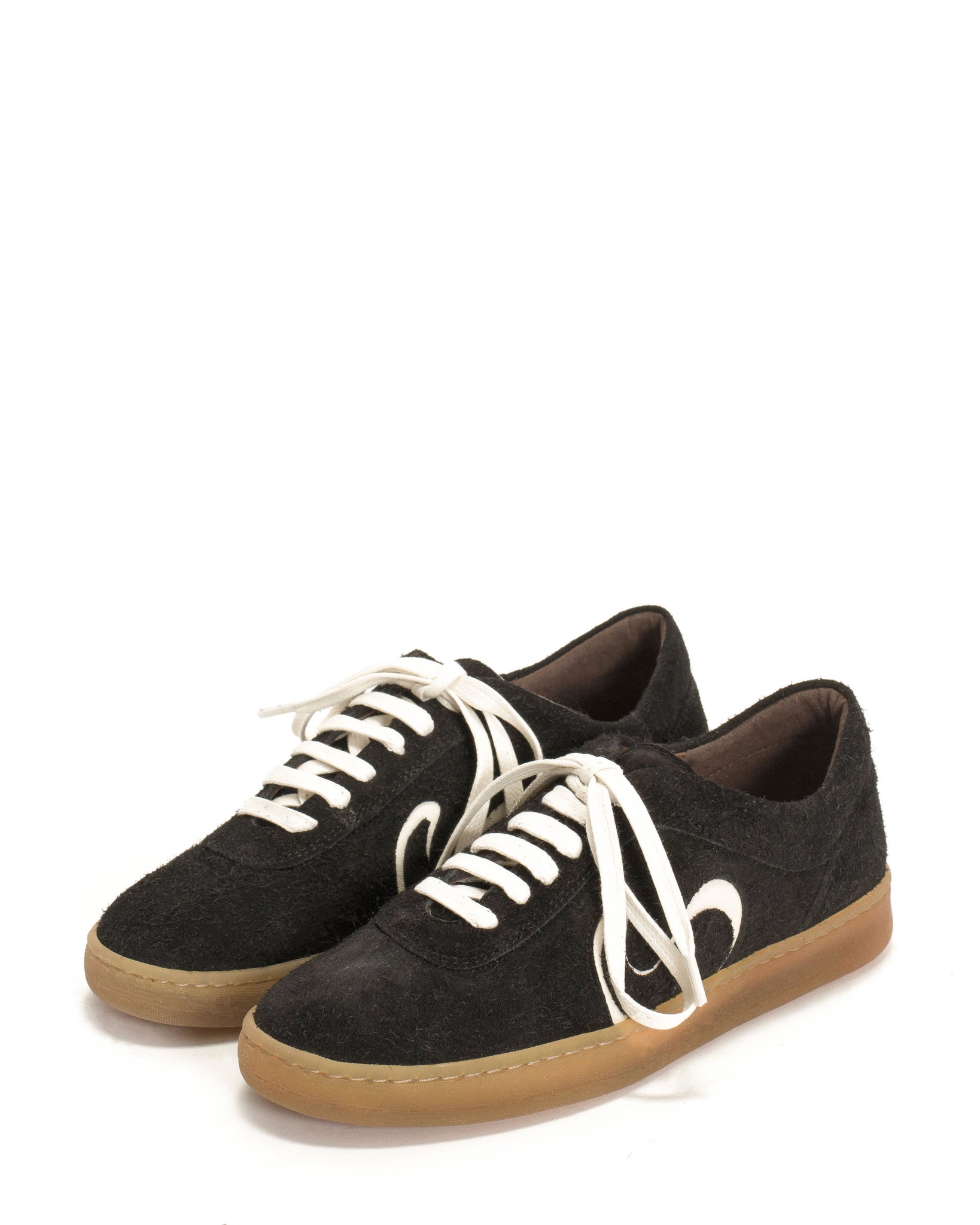 Blaire hevea Plushed calf suede Black - Anonymous Copenhagen