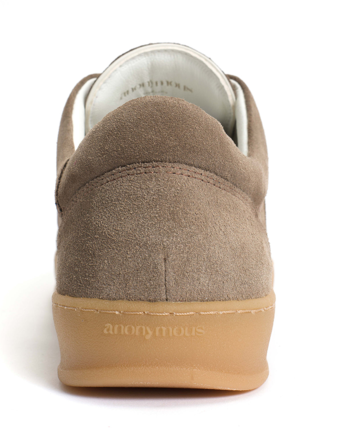 Blaire Calf suede & sleek leather Mushroom & sand white