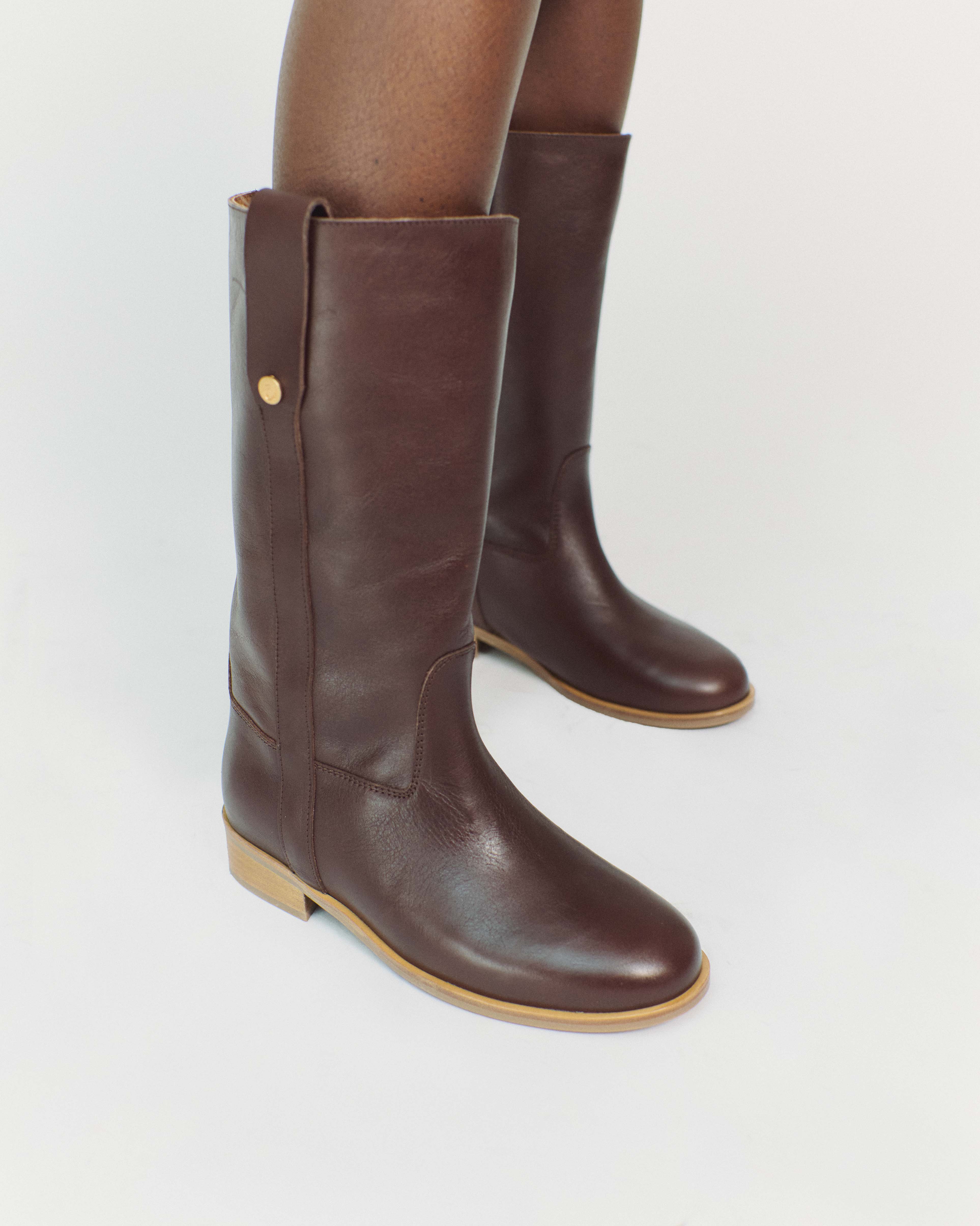 Brinesh Vegetal soft calf Coffee brown