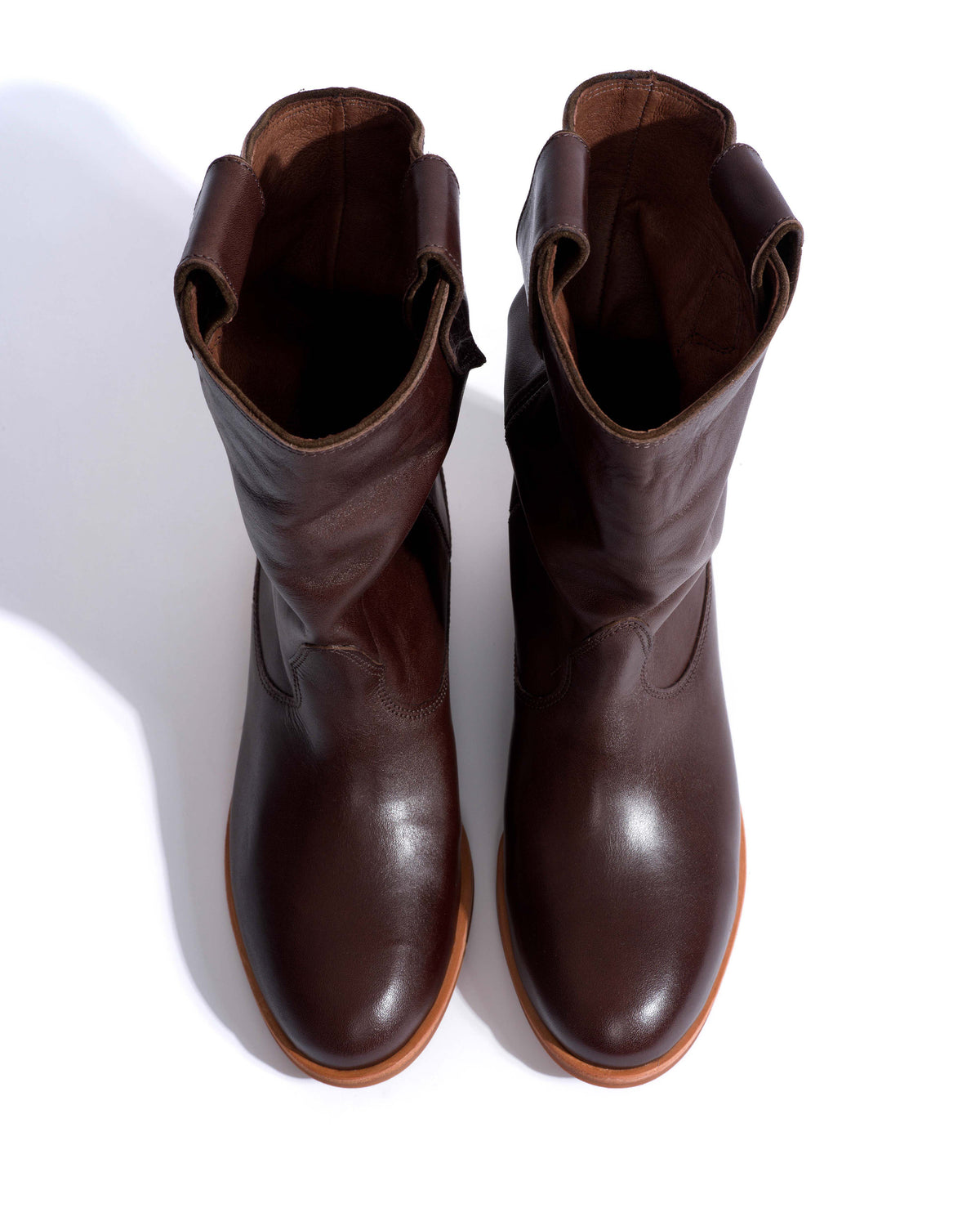 Claudia Vegetal soft calf Coffee brown