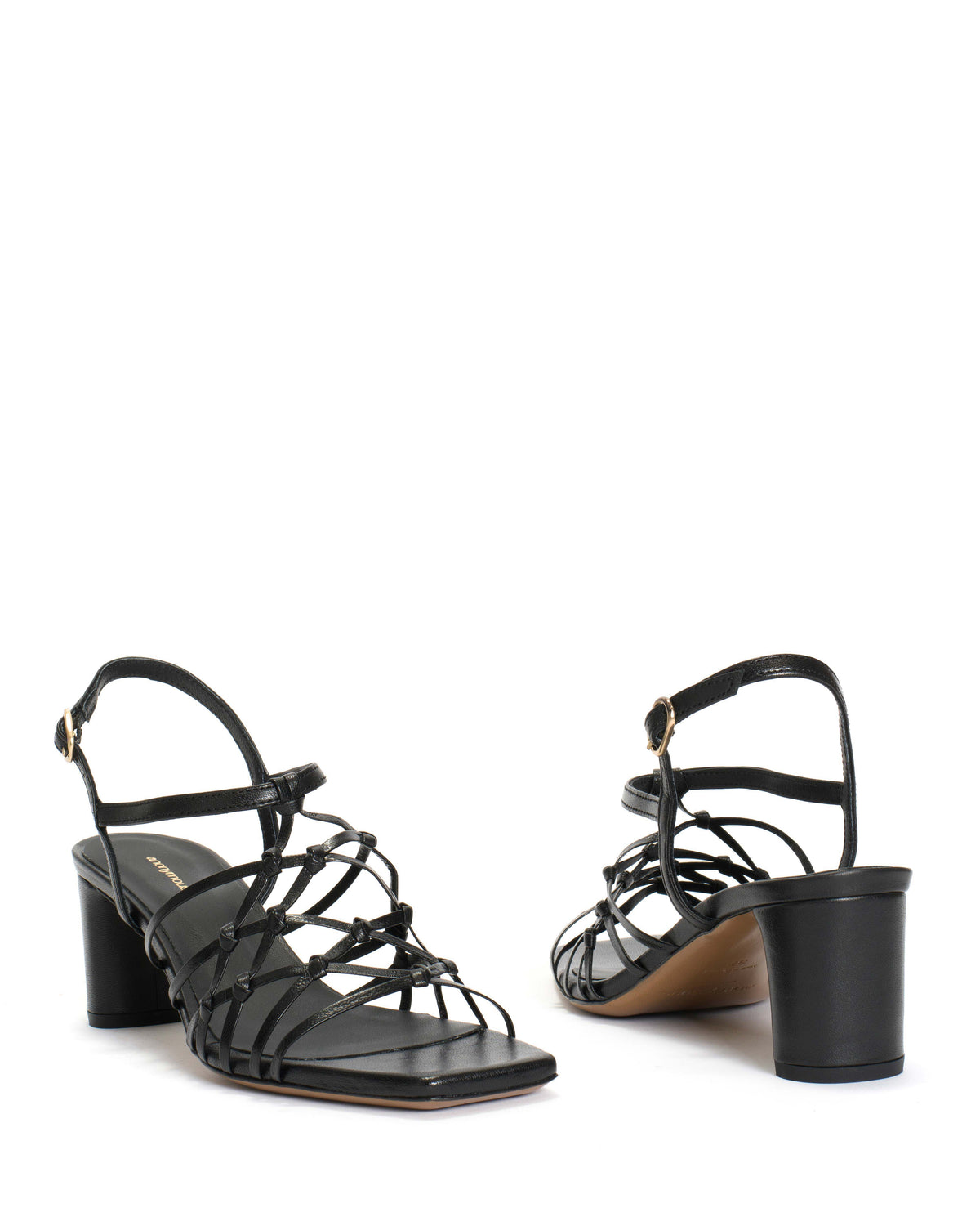 Coco 60 hand-braided Hand-braided leather Black