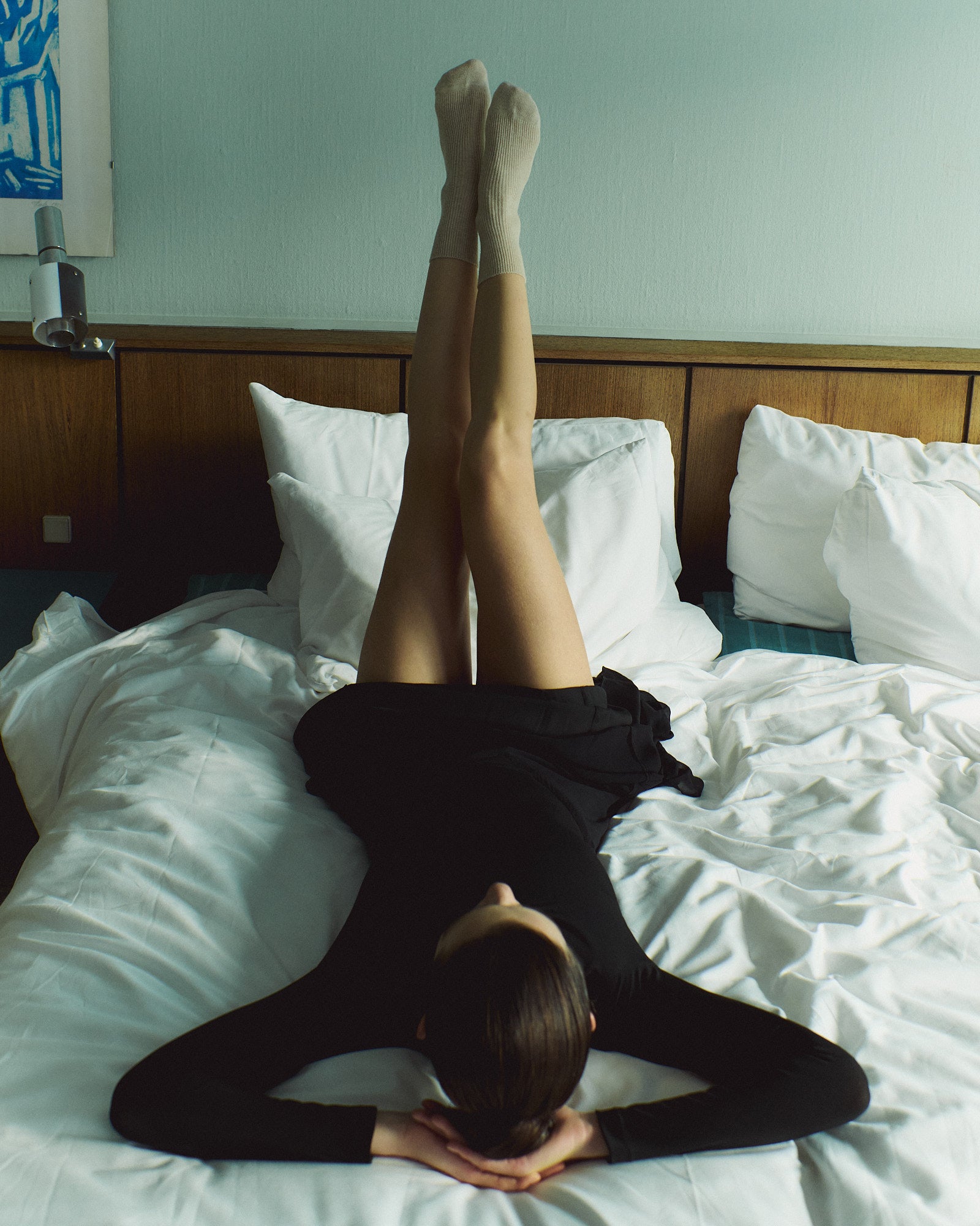 Lanai cashmere socks 70% wool 30% cashmere Powder