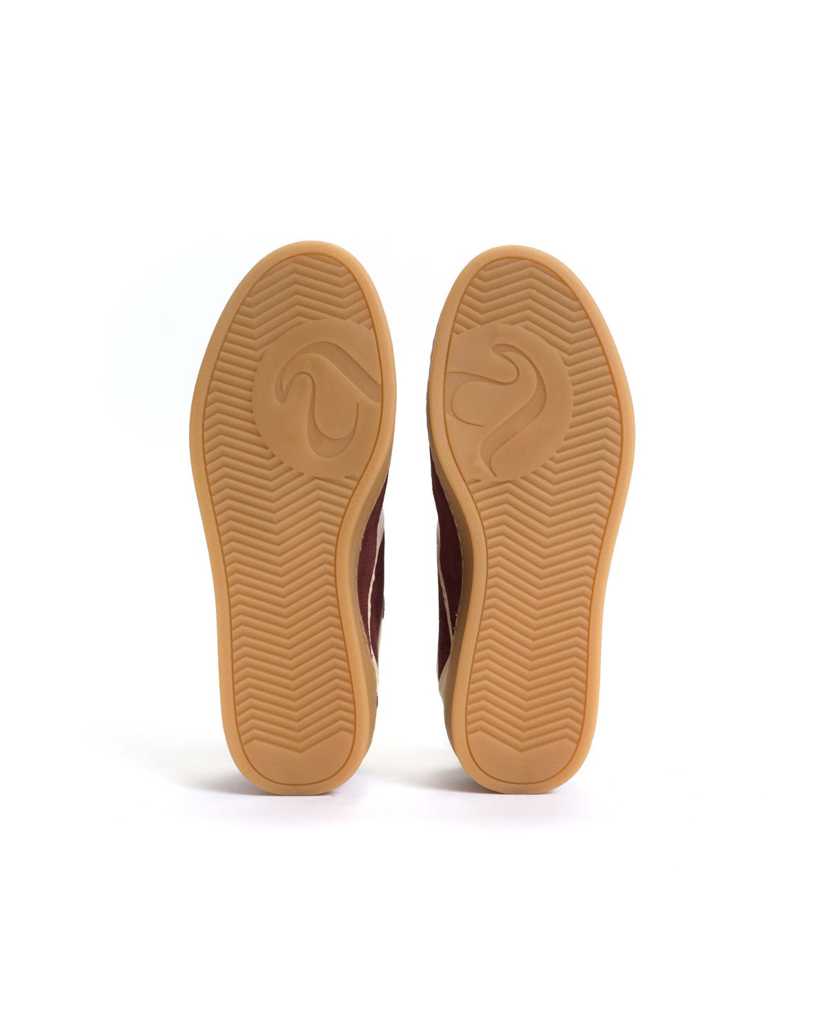 Dabbie Calf suede & soft calf dual & tri color Pomegranate & white sand & pomegranate