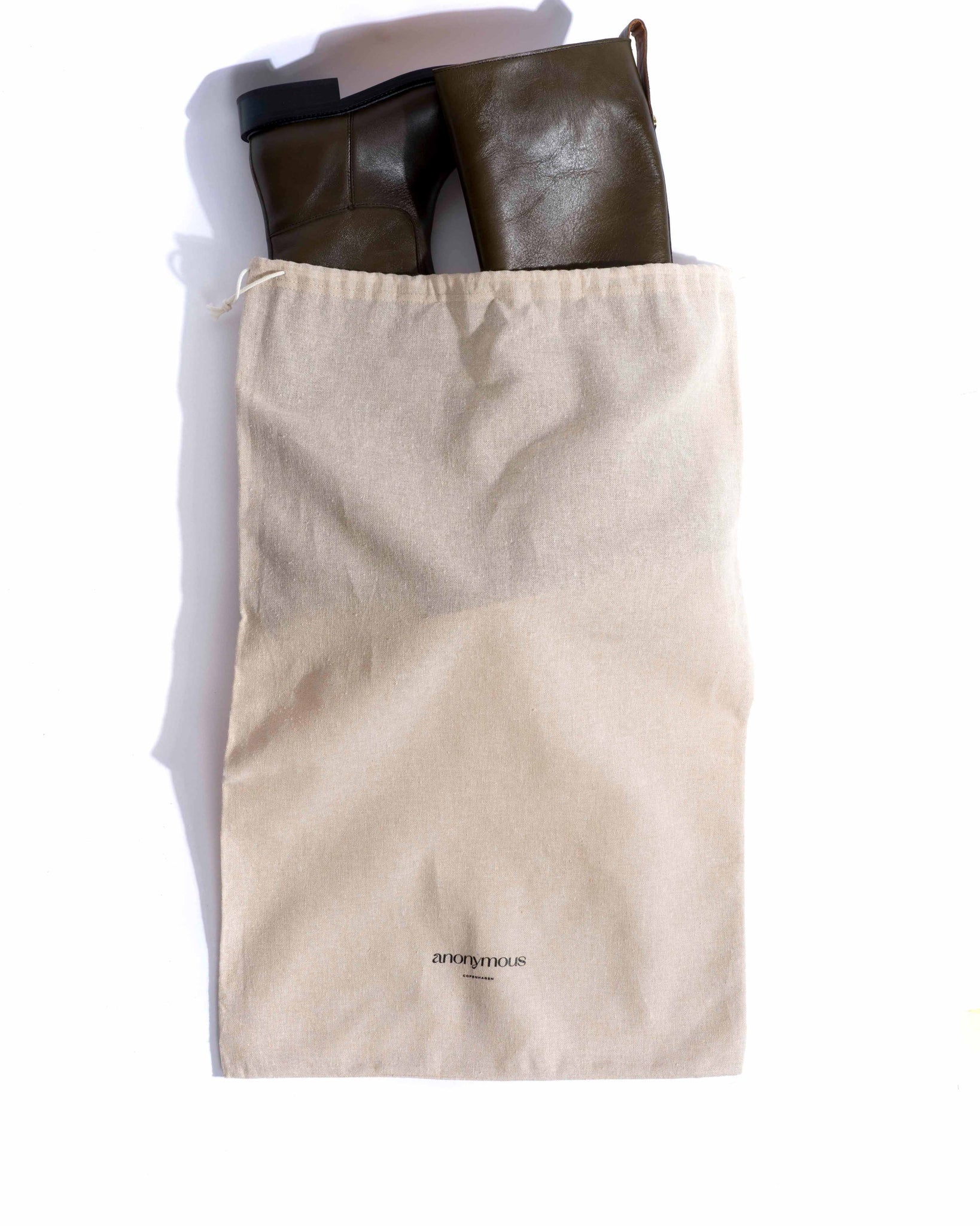 Grand dust bag Recycled cotton Natural