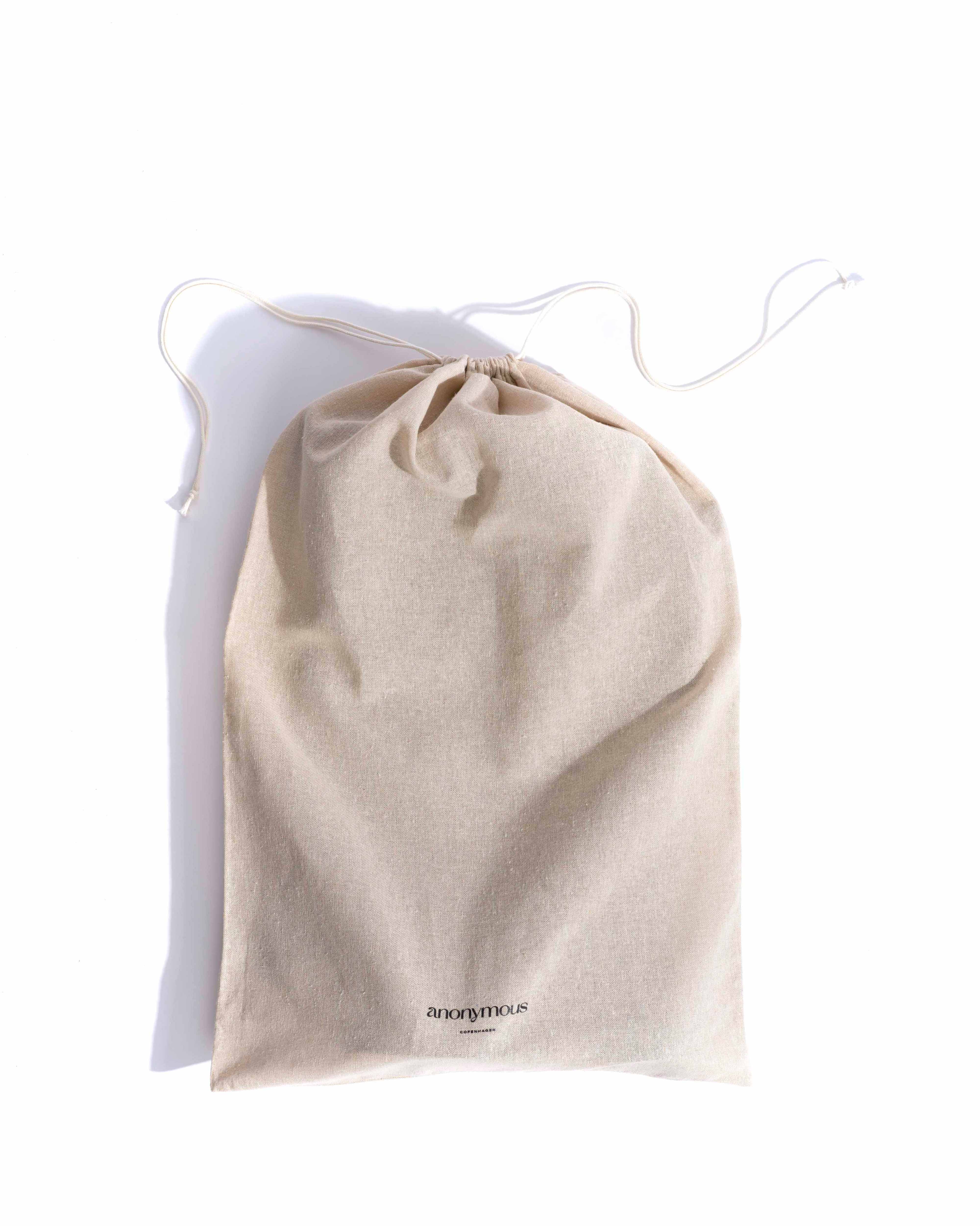 Grand dust bag Recycled cotton Natural