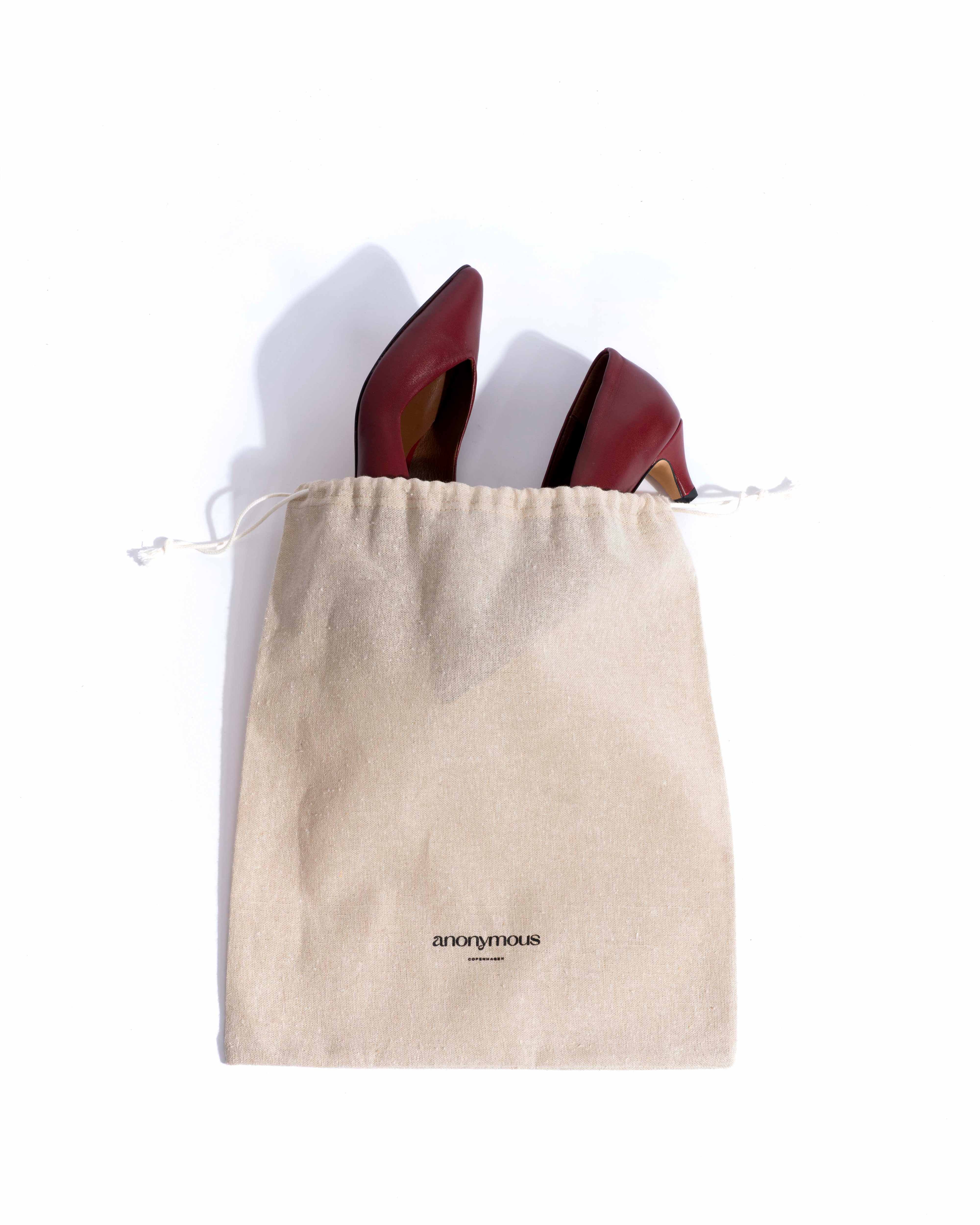 Petite dust bag Recycled cotton Natural