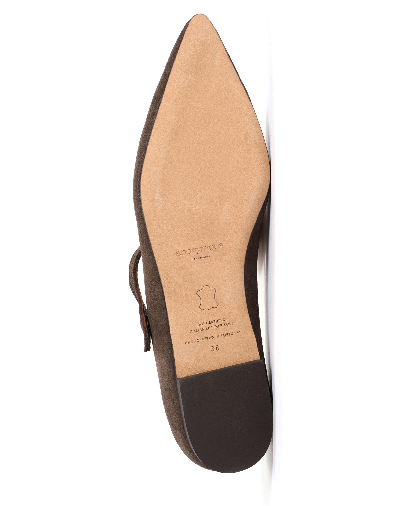 Fifi Calf suede Coffee brown - Anonymous Copenhagen
