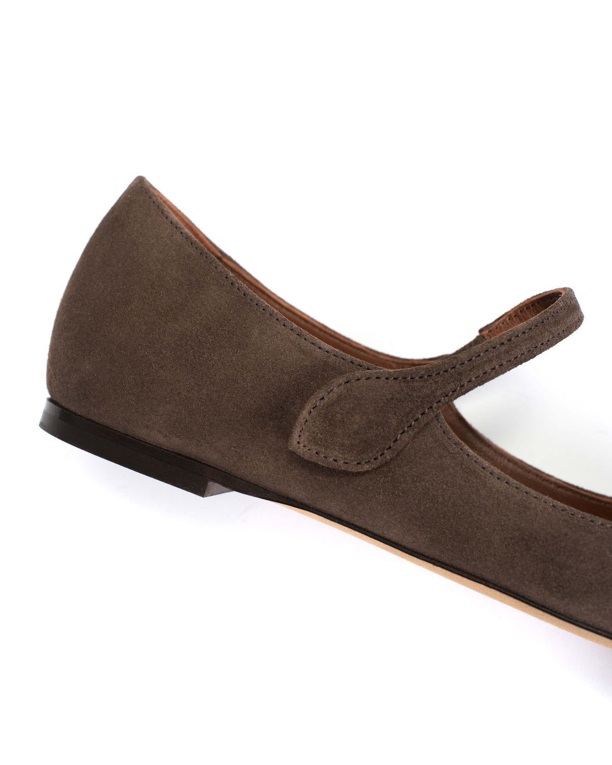 Fifi Calf suede Coffee brown