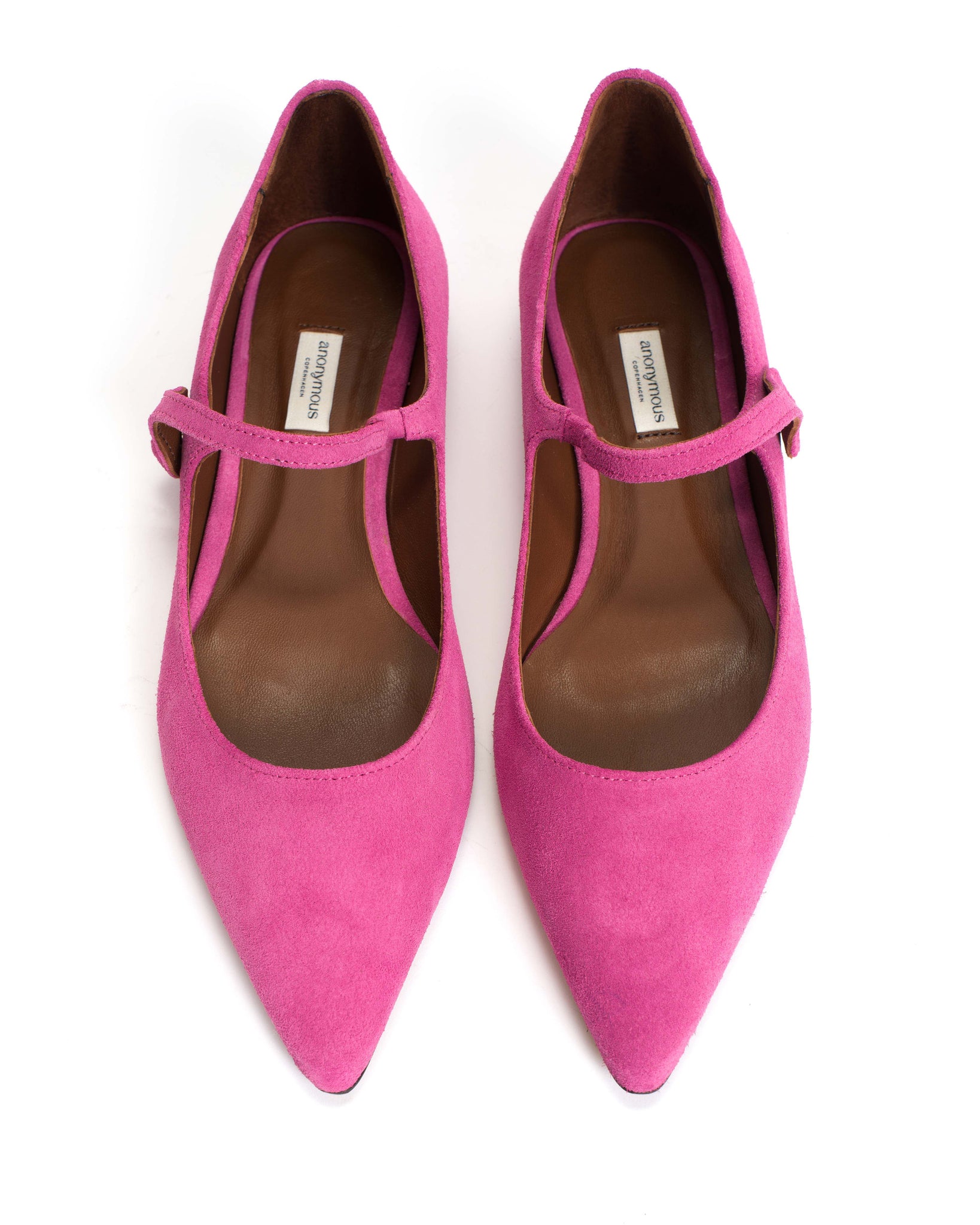 Fifi Calf suede Raspberry sorbet - Anonymous Copenhagen