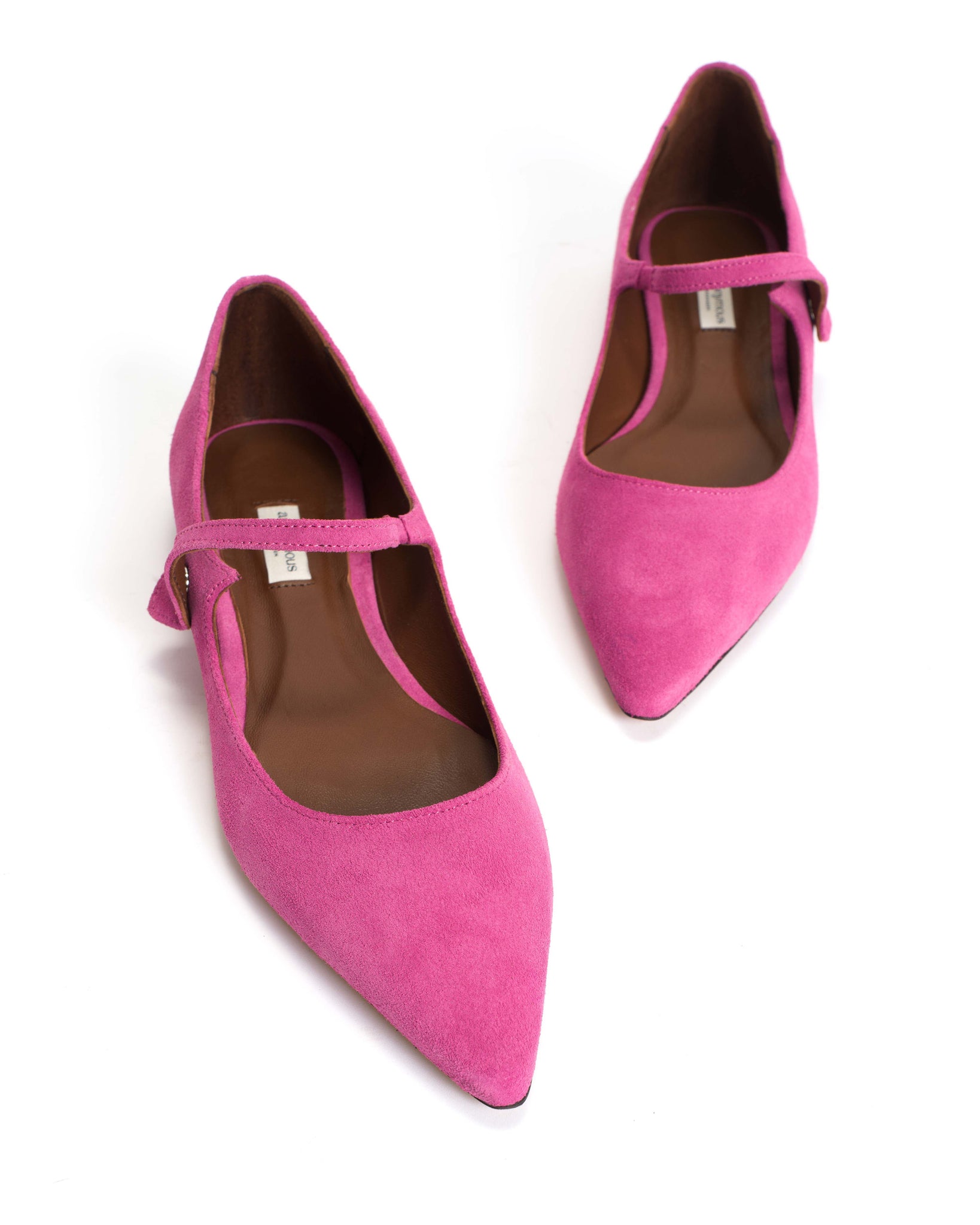 Fifi Calf suede Raspberry sorbet - Anonymous Copenhagen