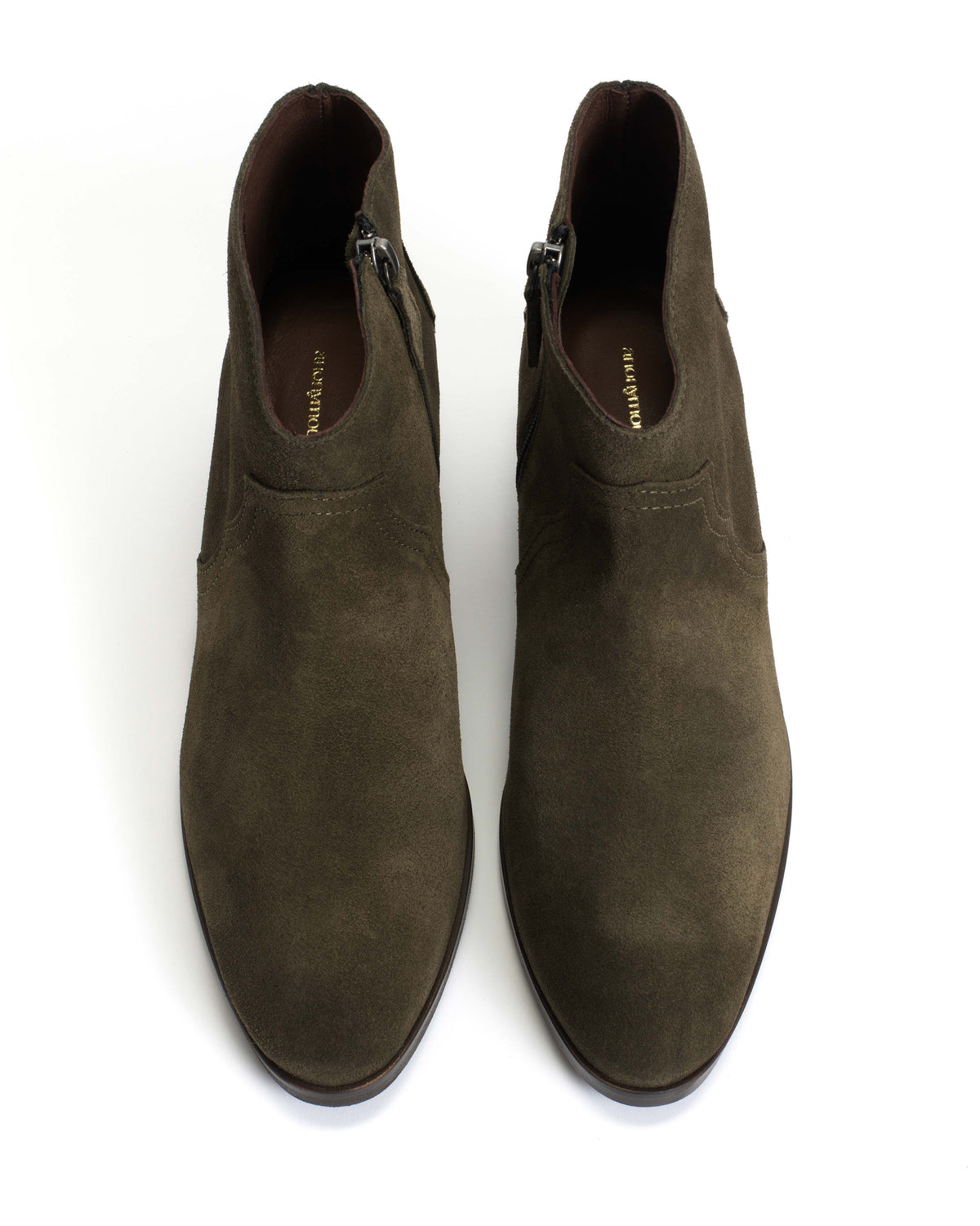 Fiona 35 Calf suede Moss green