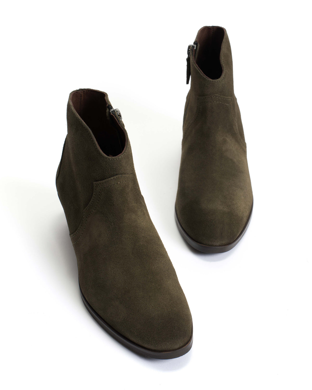 Fiona 35 Calf suede Moss green