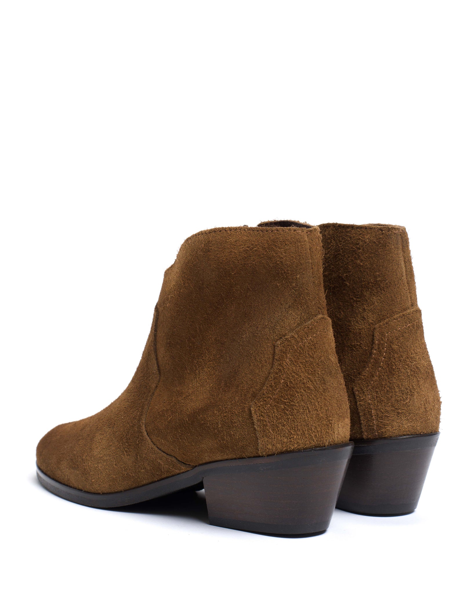 Fiona 35 Plushed calf suede Cinnamon - Anonymous Copenhagen