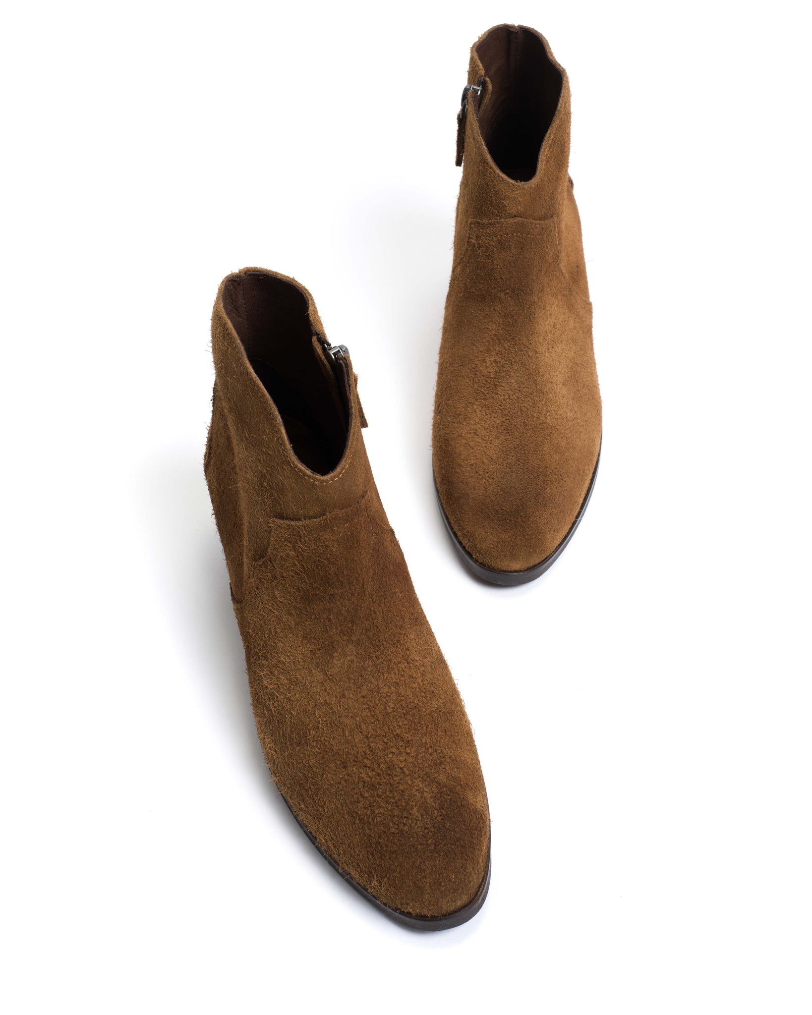 Fiona 35 Plushed calf suede Cinnamon - Anonymous Copenhagen