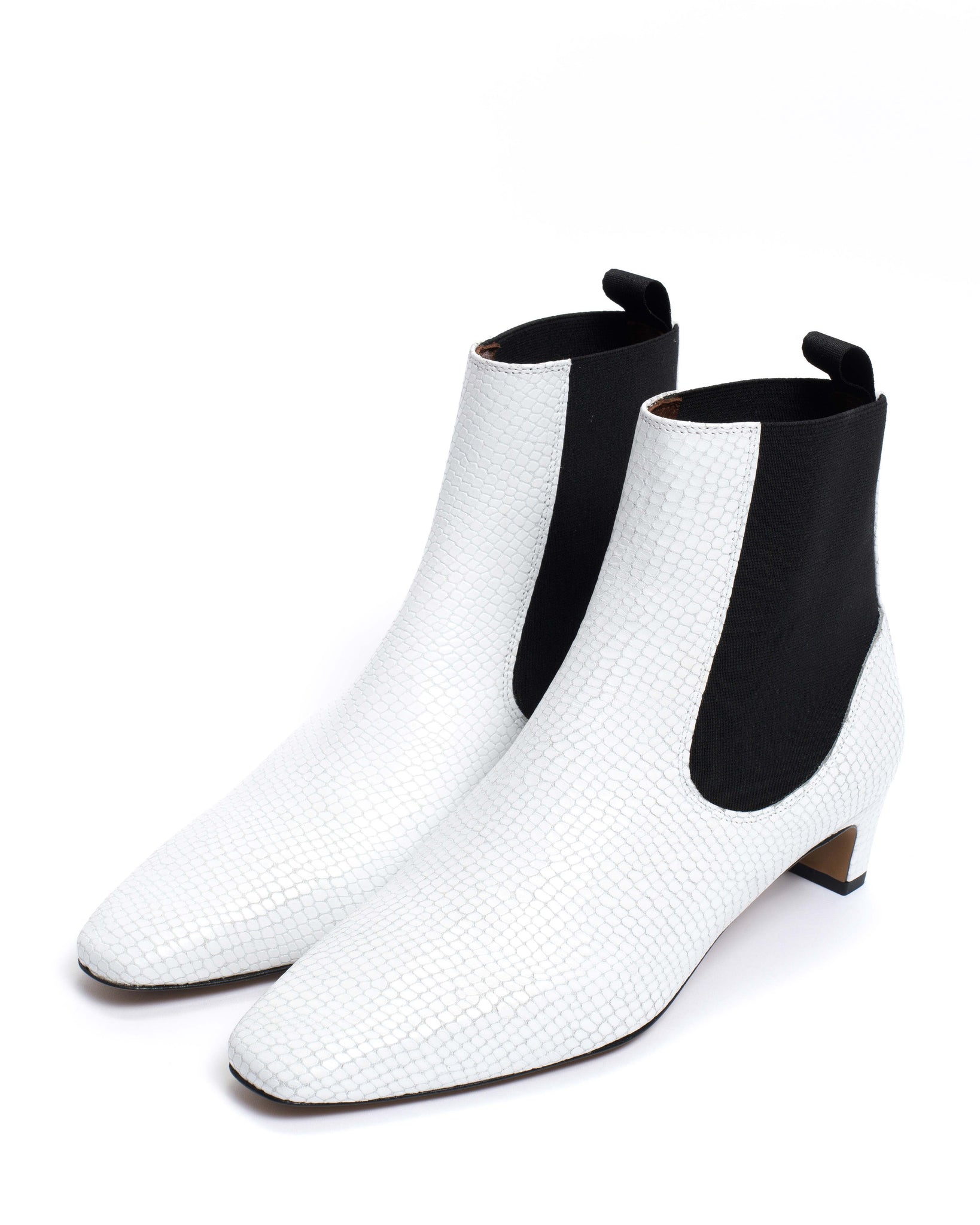 Gaby 40 Snake calf White - Anonymous Copenhagen
