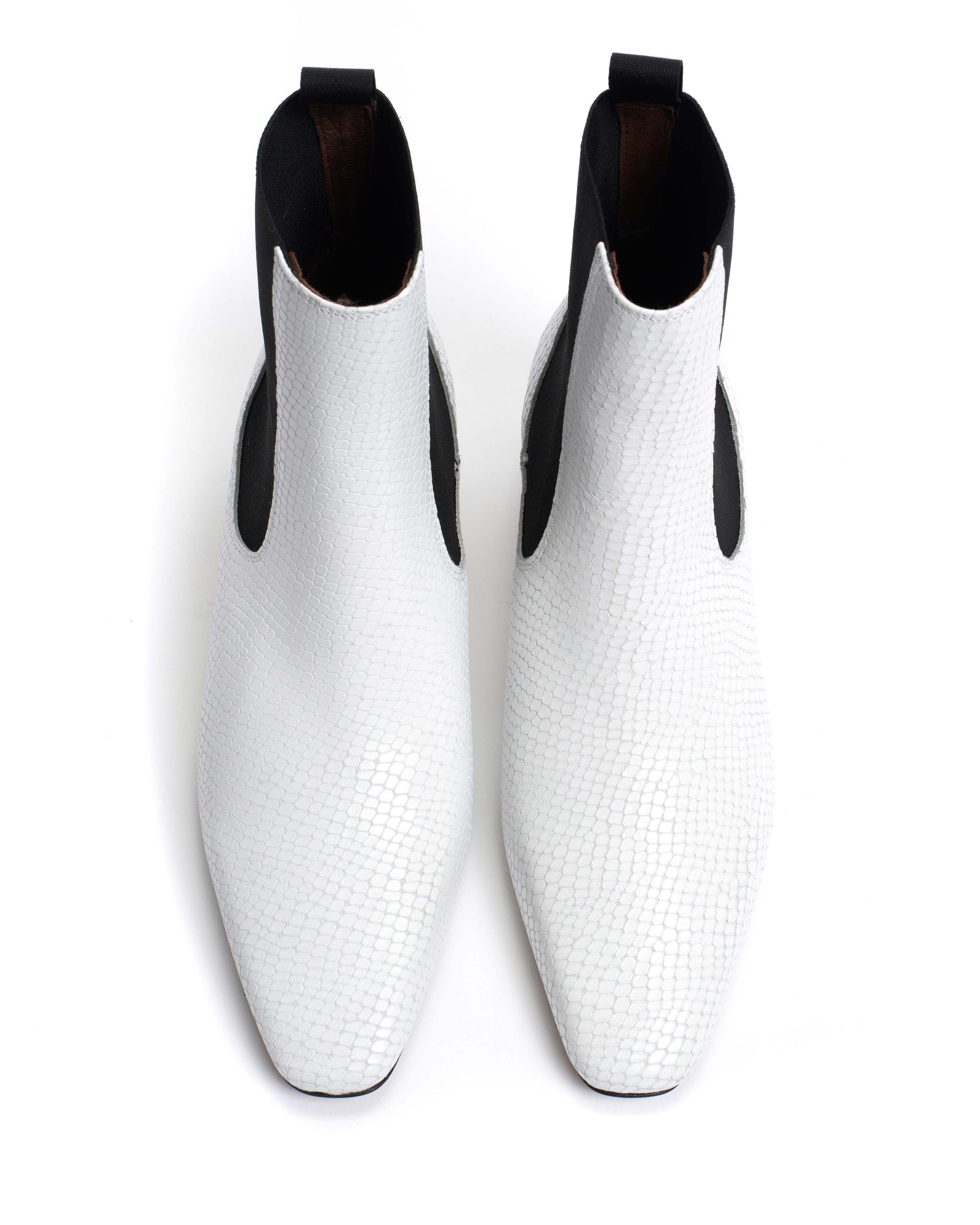 Gaby 40 Snake calf White - Anonymous Copenhagen