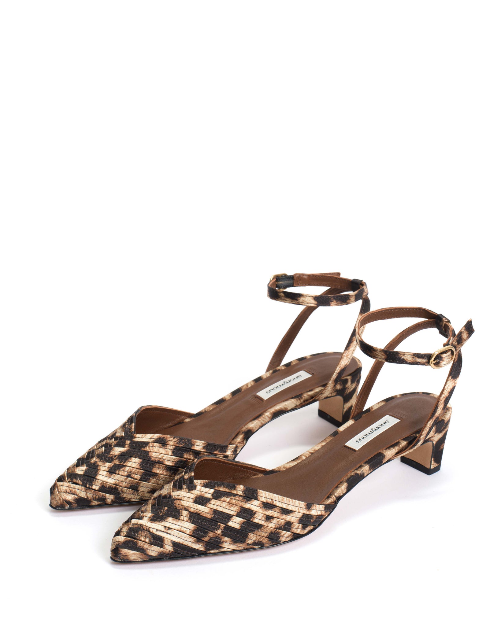 Givia 40 Satin print Leopard - Anonymous Copenhagen