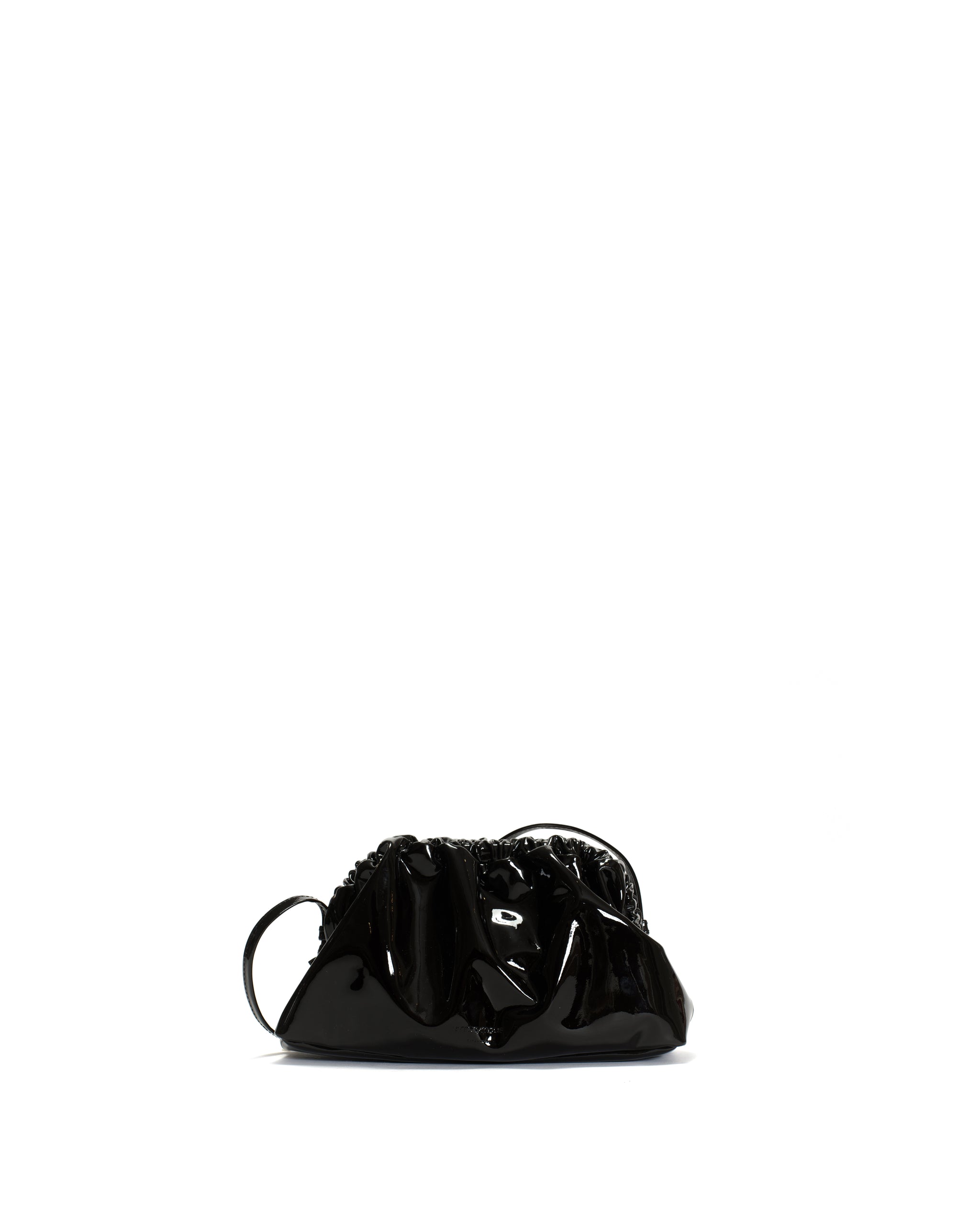 Hally petite cloud bag Polished soft calf Black - Anonymous Copenhagen
