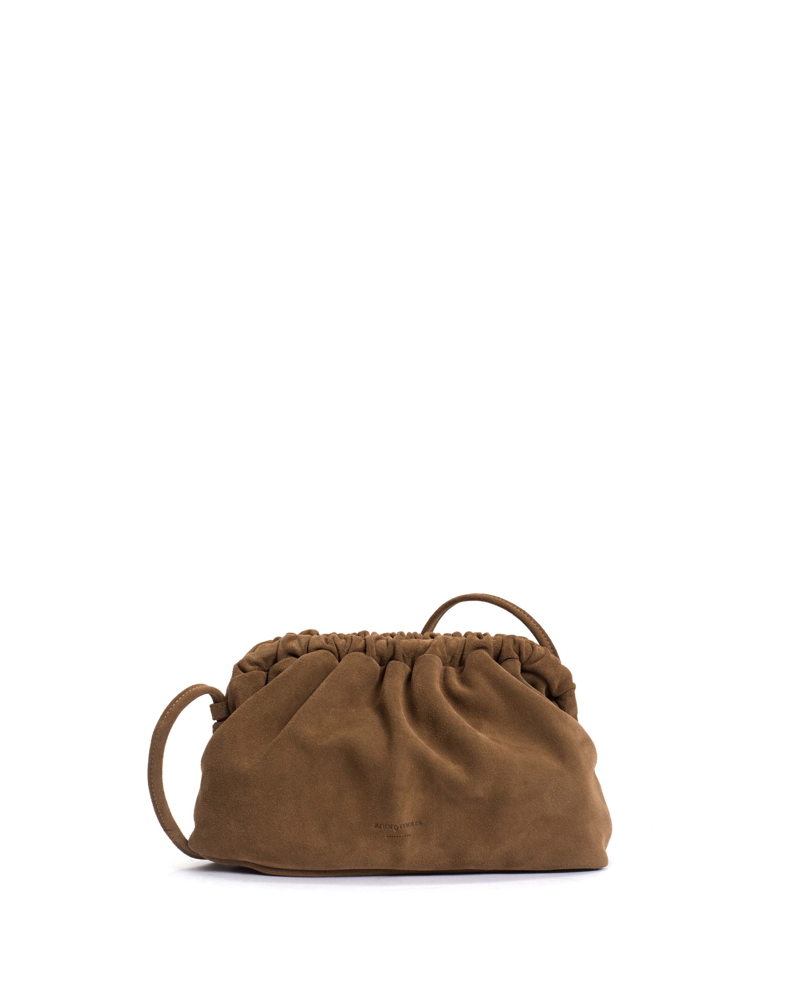 Hally grand cloud bag Calf suede Cinnamon - Anonymous Copenhagen