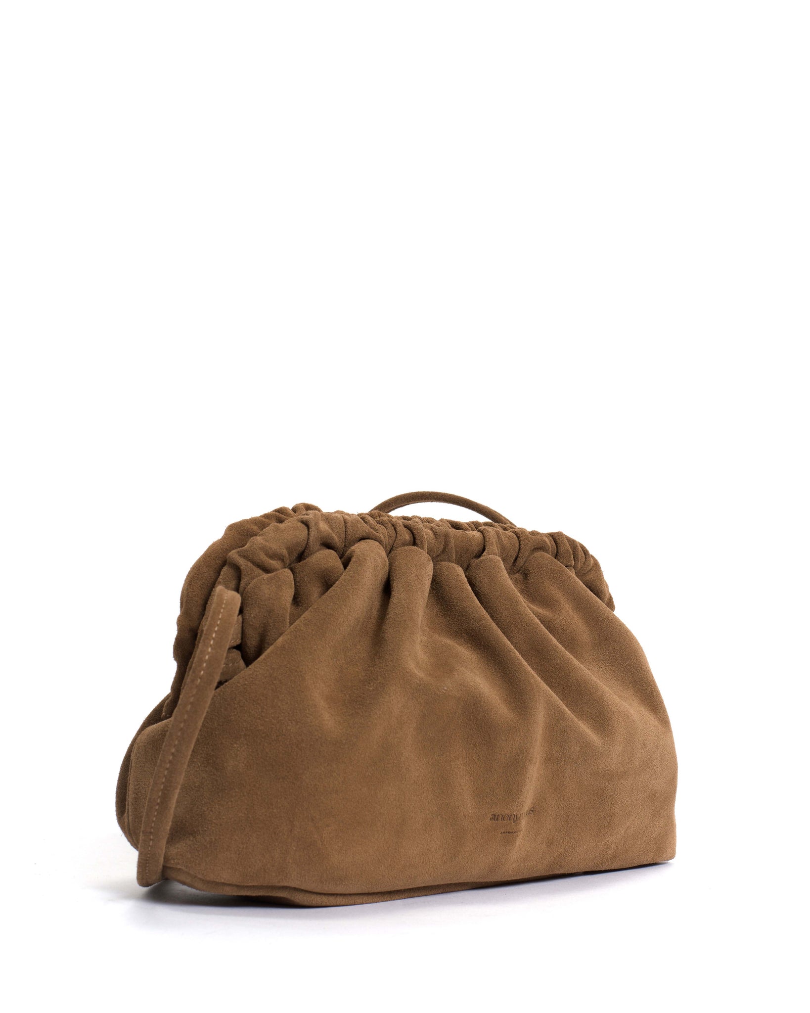 Hally grand cloud bag Calf suede Cinnamon - Anonymous Copenhagen